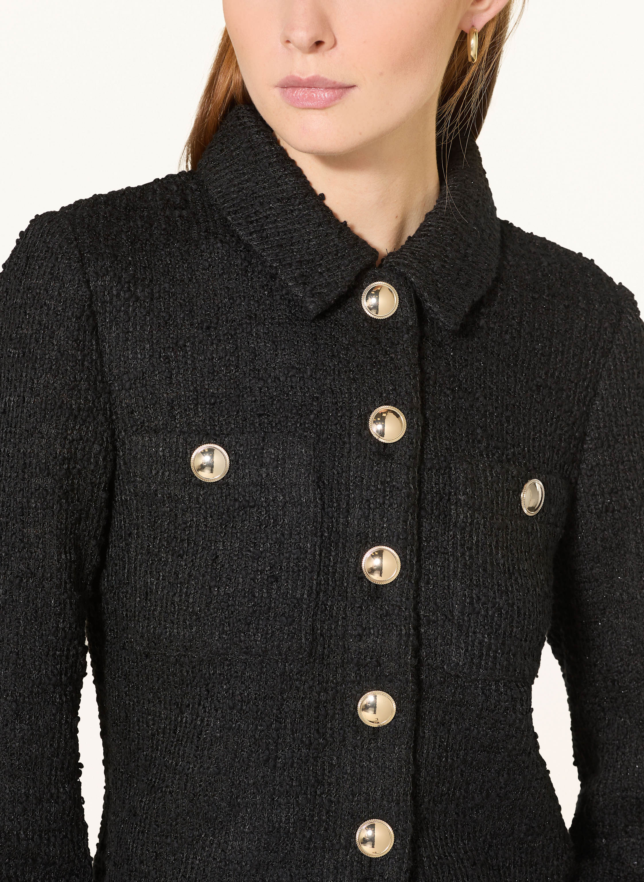 Thumbnail - Betty Barclay Kastenjacke Mit Glitzergarn schwarz