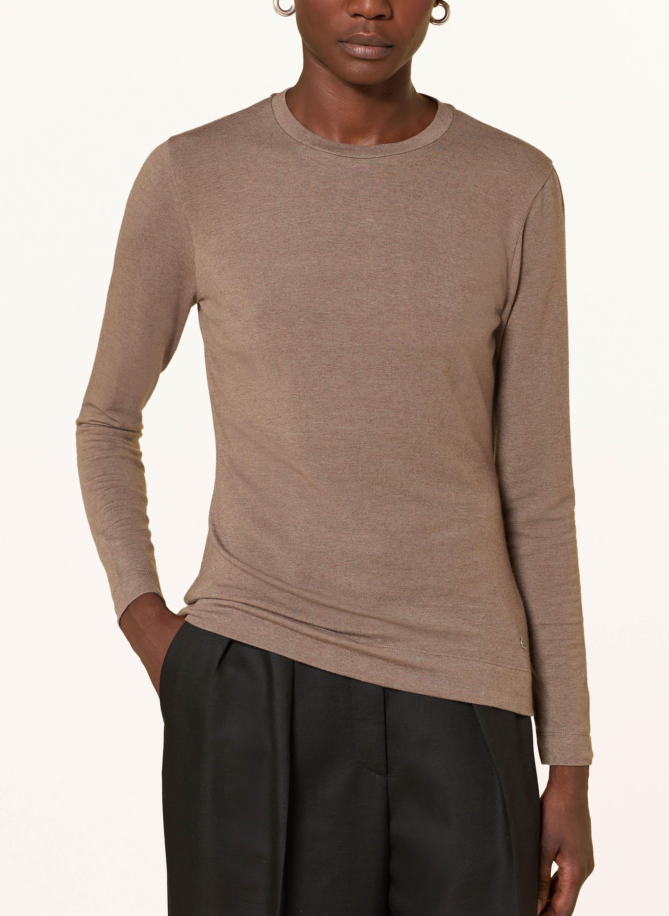 Thumbnail - Windsor. Longsleeve beige