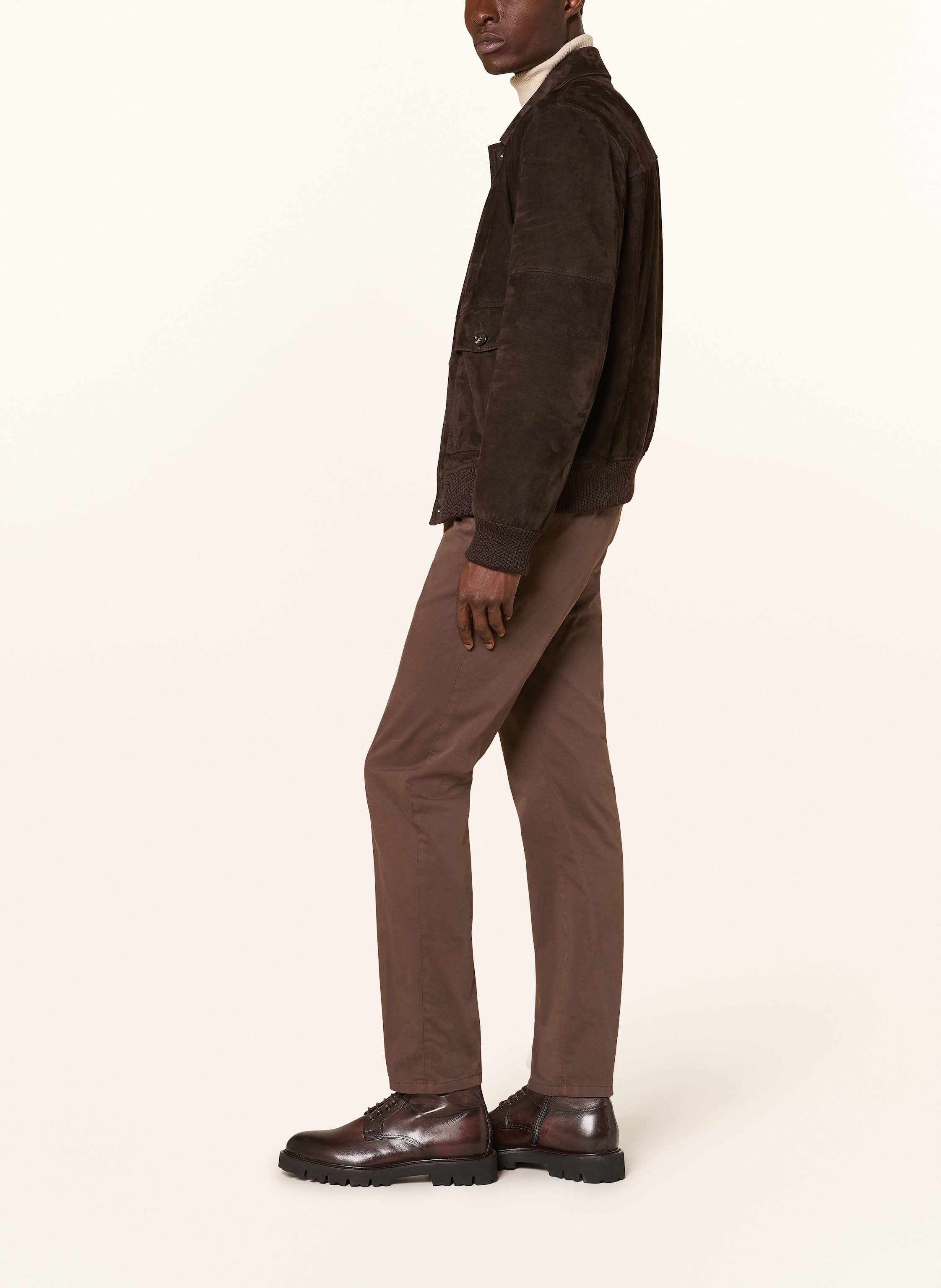 Thumbnail - Windsor. Chino Cino Slim Fit braun