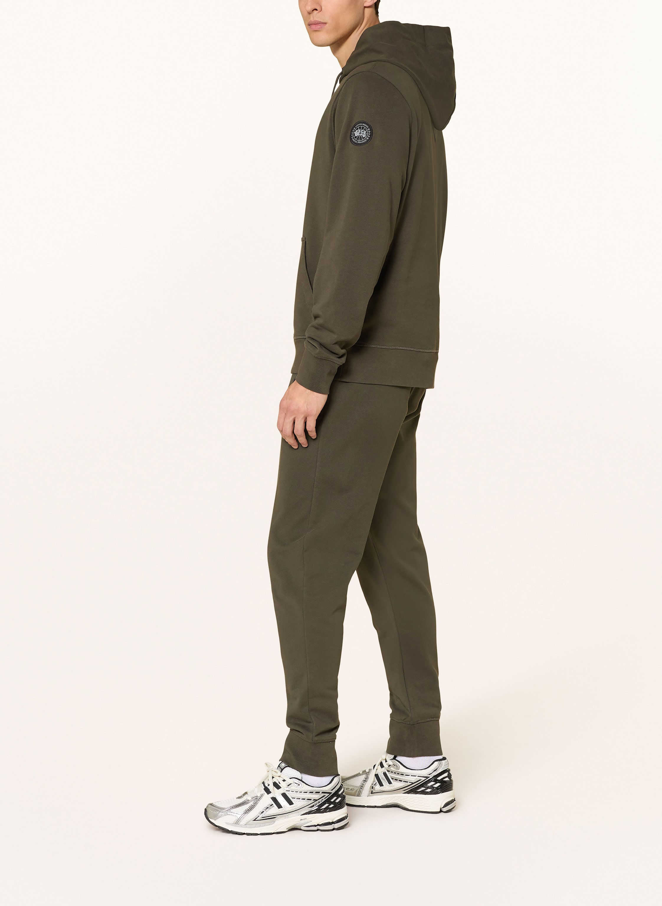 Thumbnail - Canada Goose Hoodie Huron grau