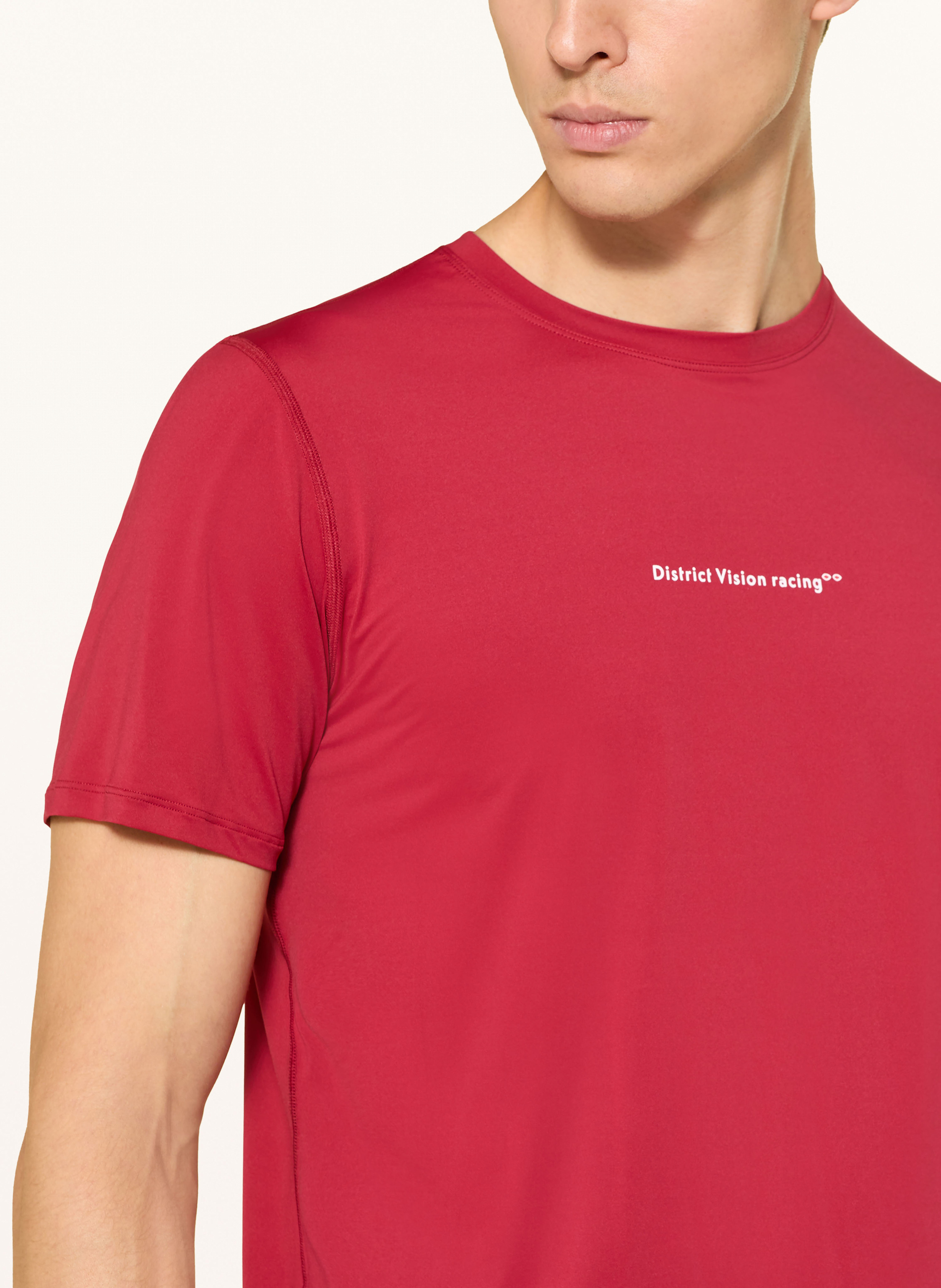 Thumbnail - District Vision Laufshirt rot