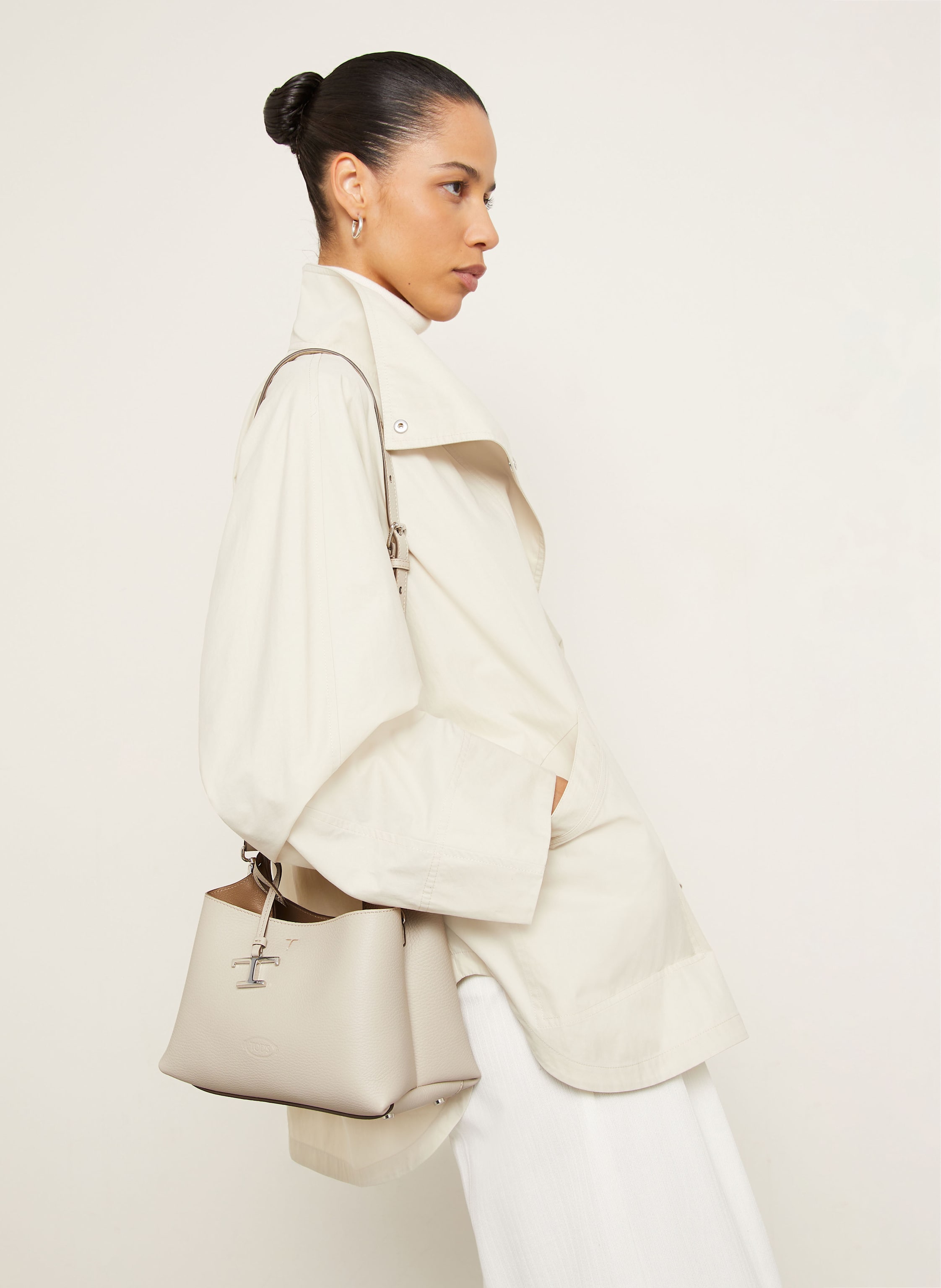 Thumbnail - Tod's Handtasche weiss