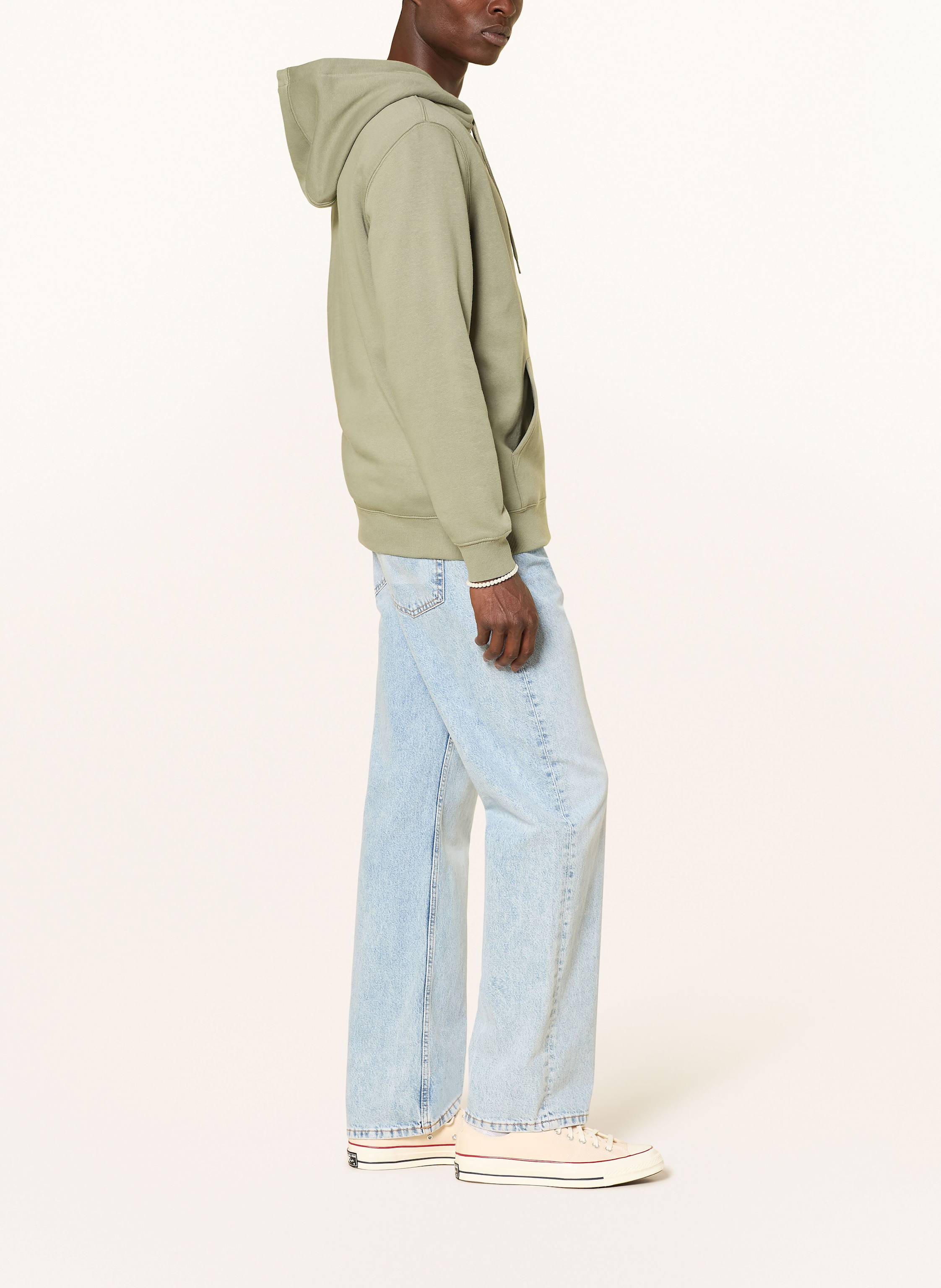 Thumbnail - Tommy Jeans Sweatjacke gruen