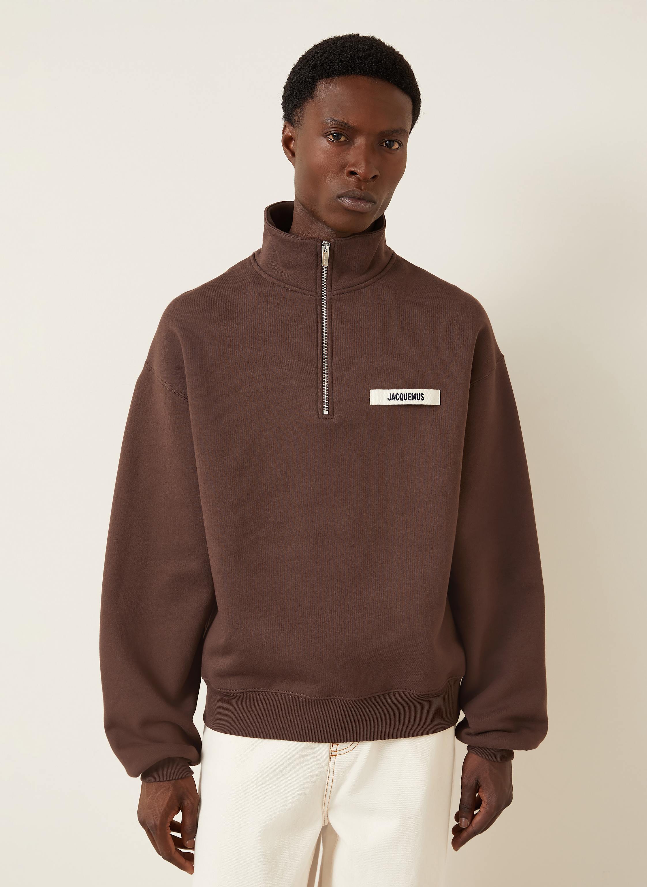 Thumbnail - Jacquemus Troyer Le Camionneur Gros Grain braun