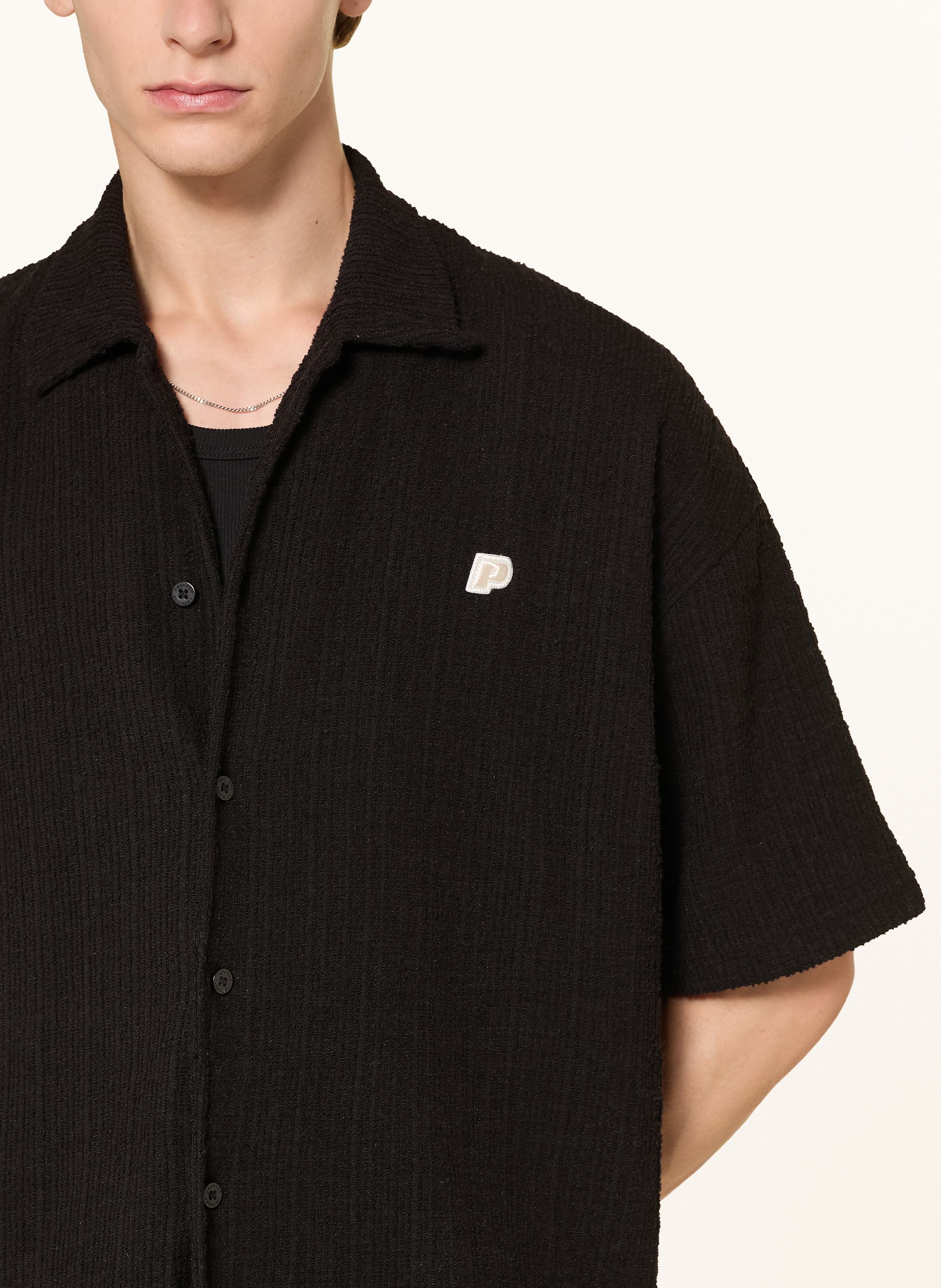 Thumbnail - Pegador Resorthemd Libco Comfort Fit schwarz