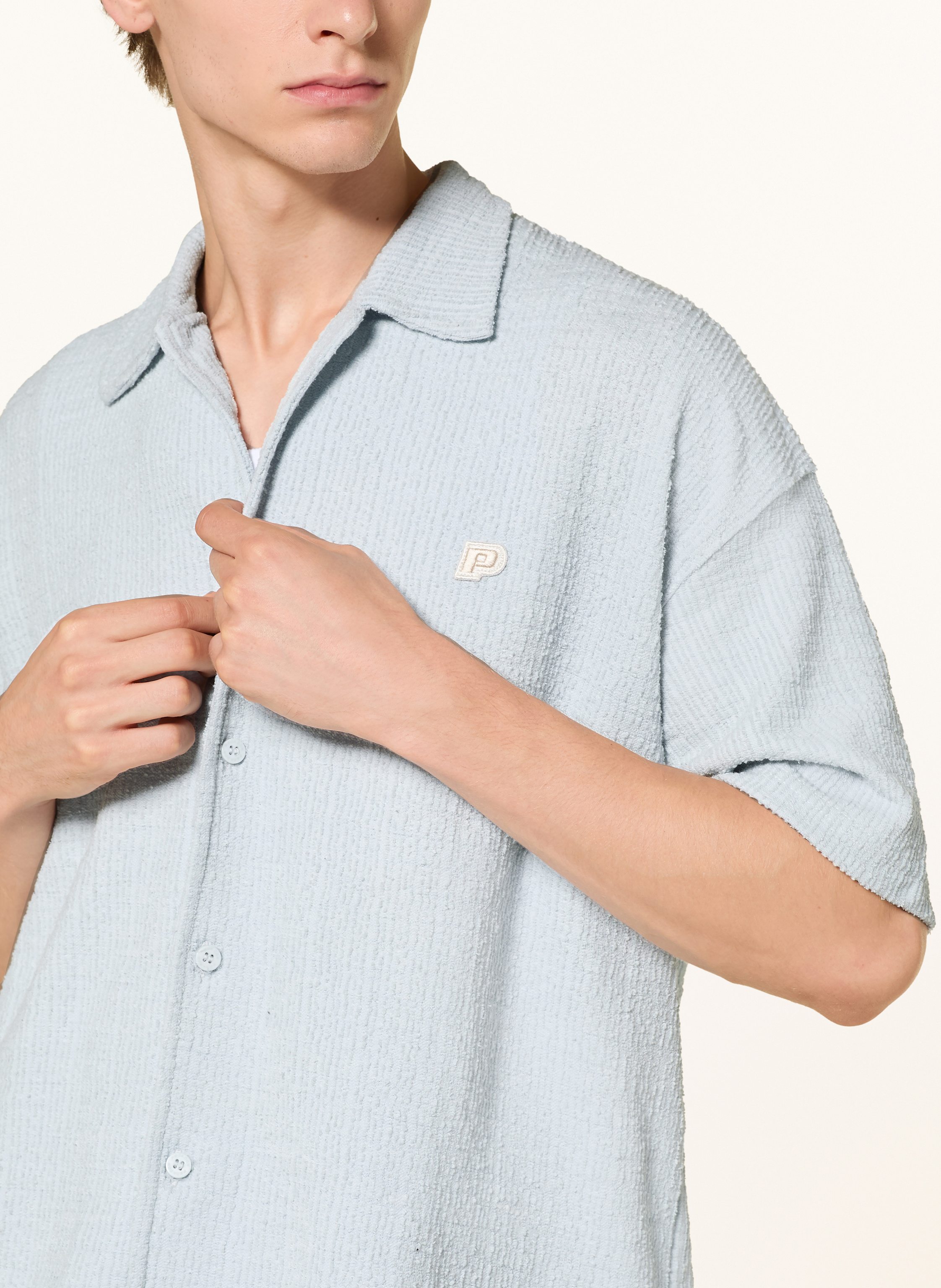 Thumbnail - Pegador Resorthemd Libco Comfort Fit blau