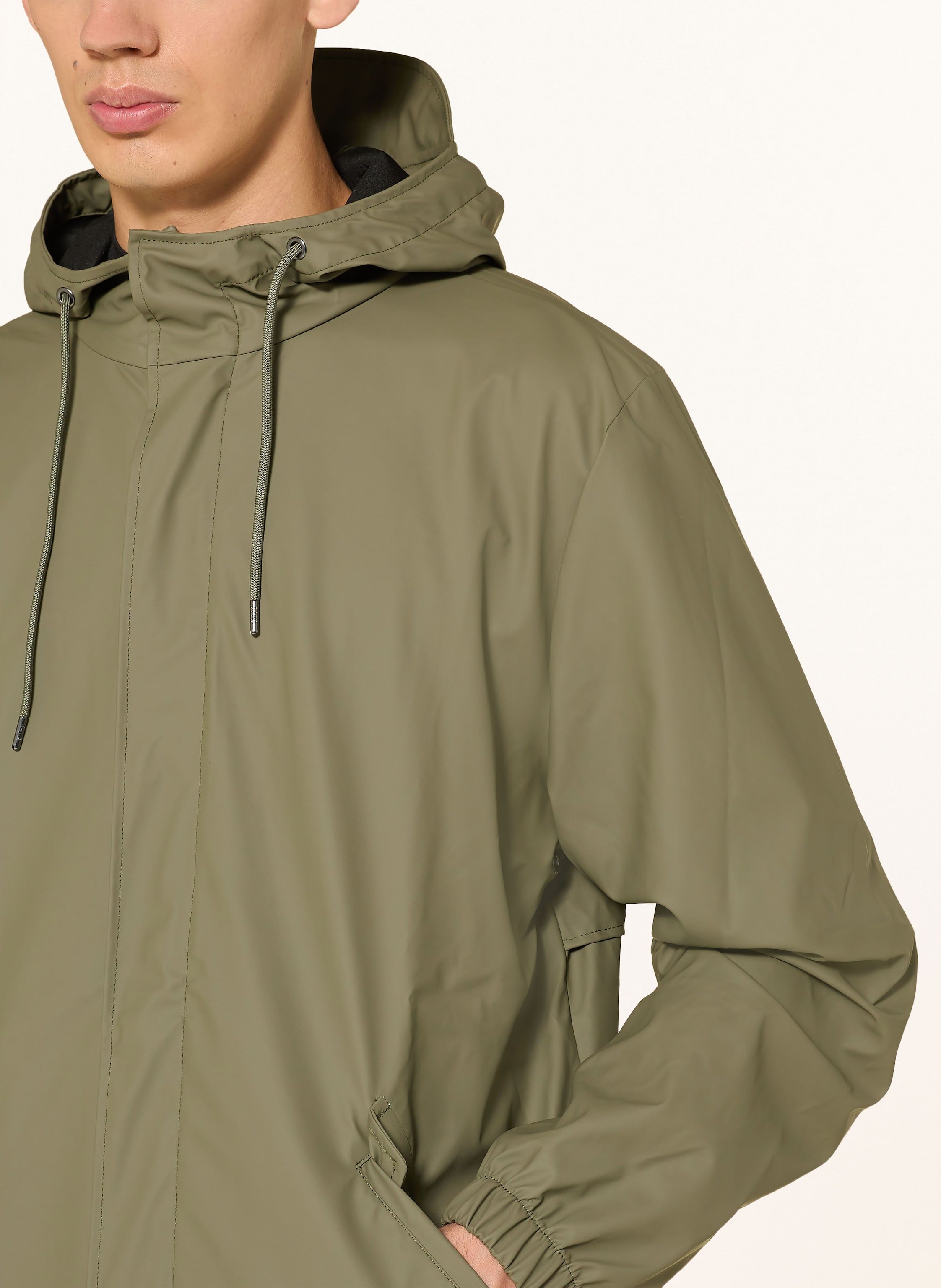 Thumbnail - Rains Regenjacke gruen