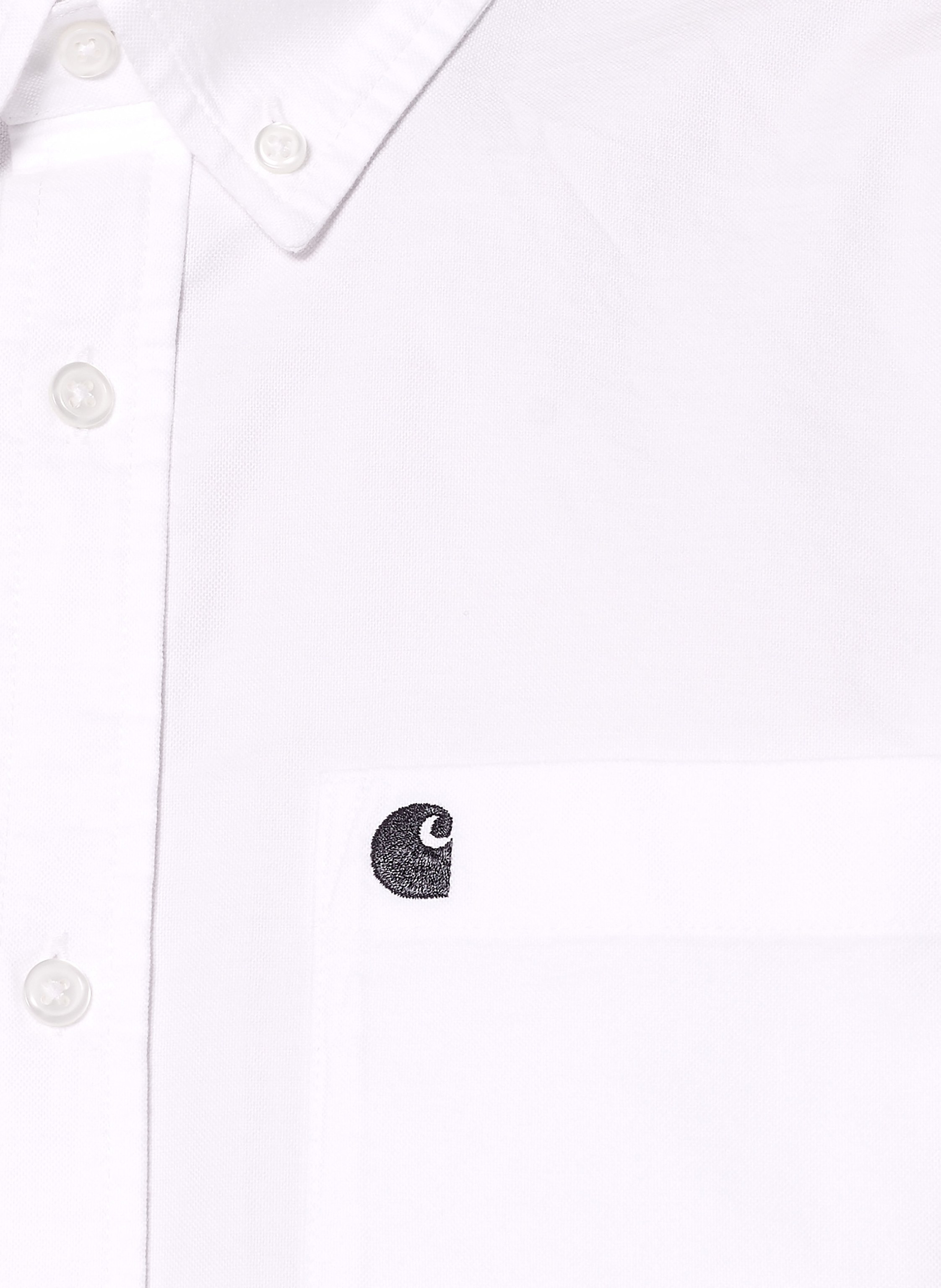 Thumbnail - Carhartt Wip Oxfordhemd Regular Fit weiss