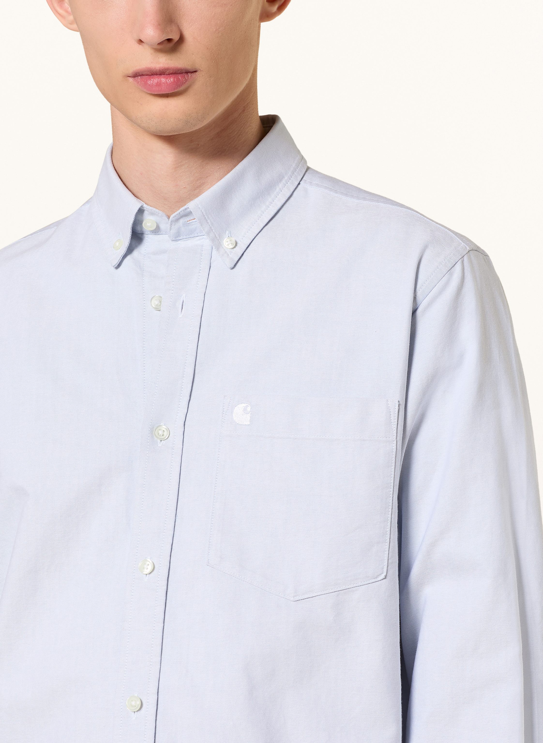 Thumbnail - Carhartt Wip Oxfordhemd Regular Fit blau