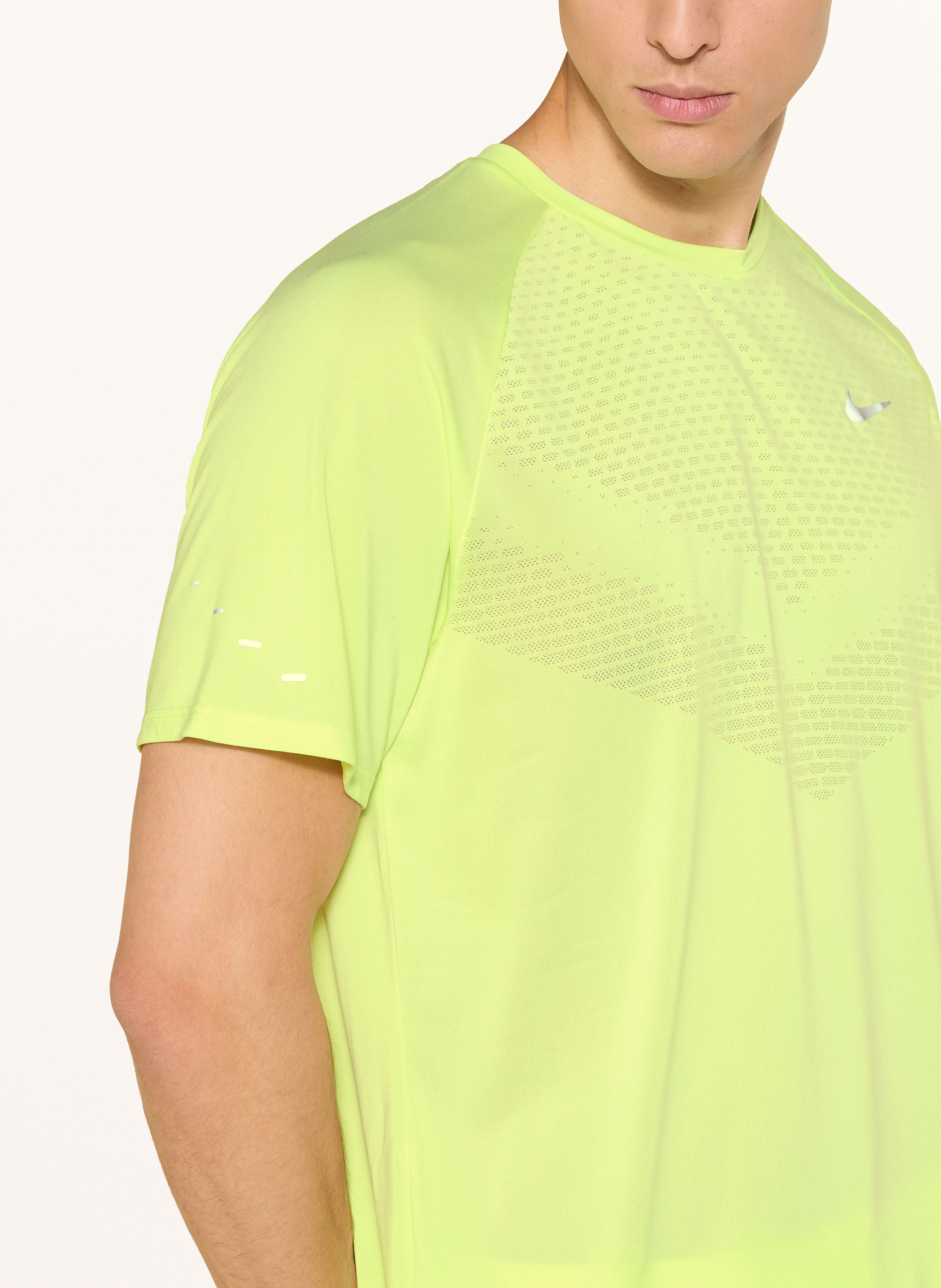 Thumbnail - Nike Laufshirt Stride gruen