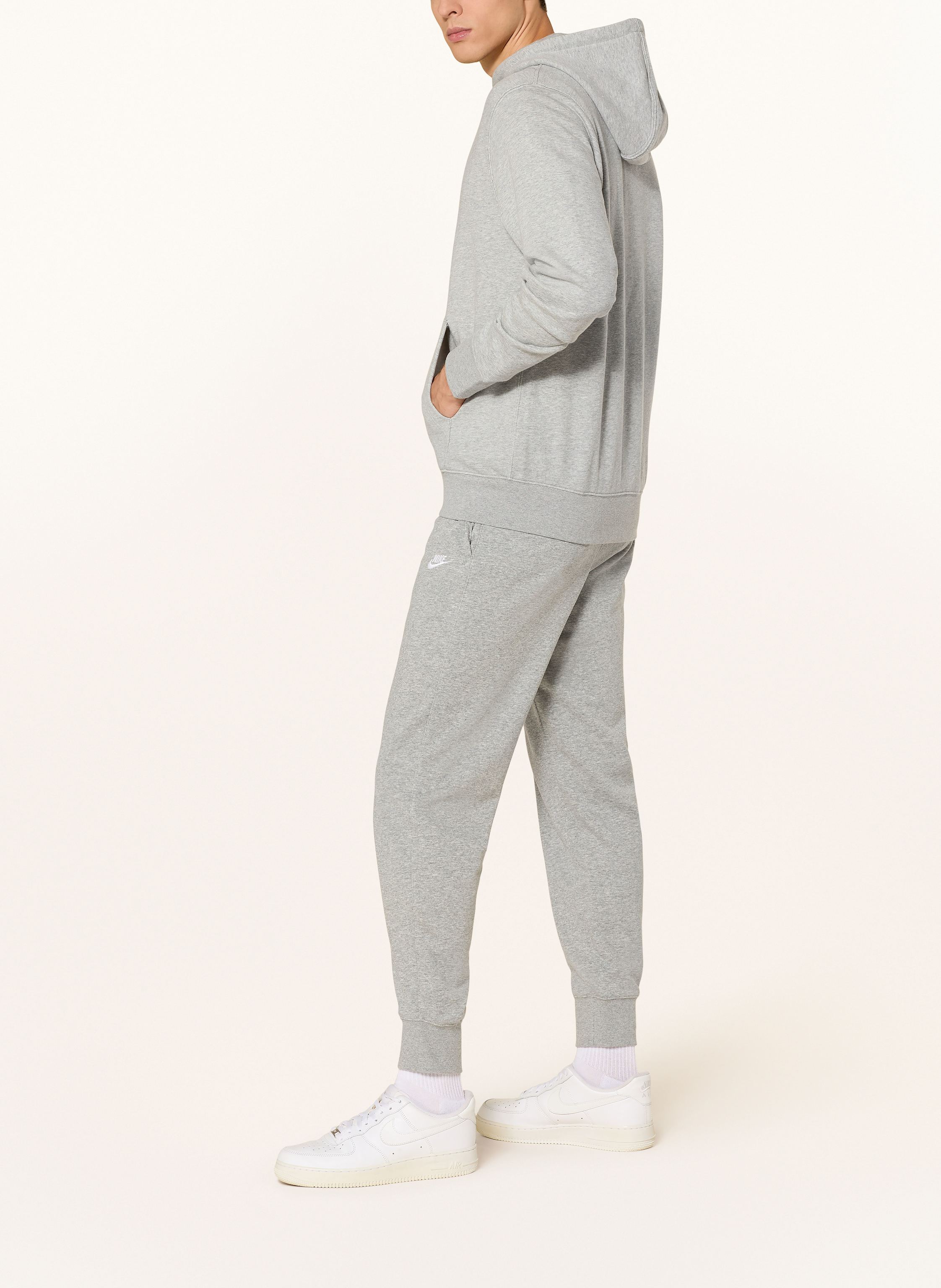 Thumbnail - Nike Sweatjacke Club grau