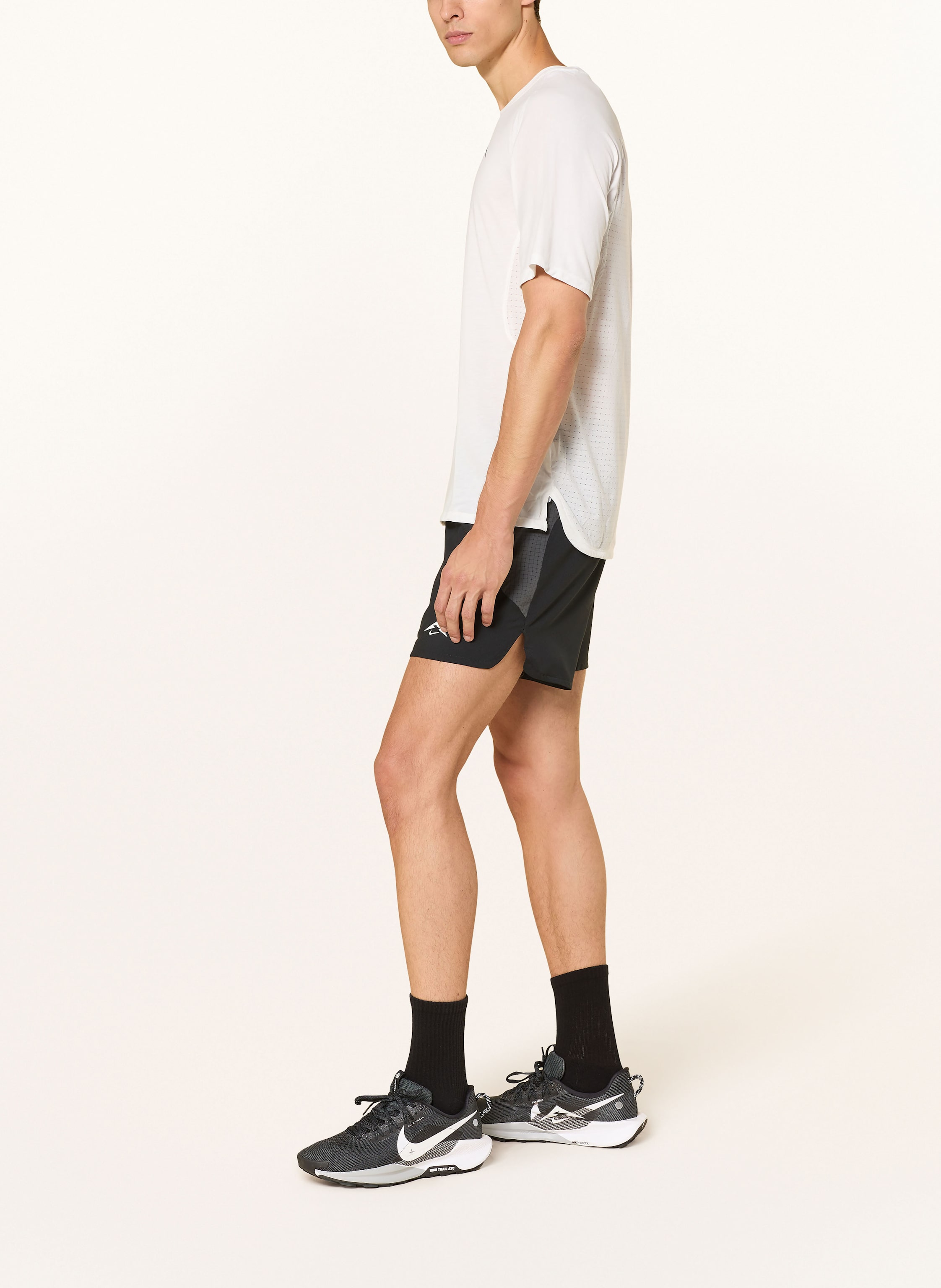 Thumbnail - Nike 2-In-1-Laufshorts Trail Brief-Lined schwarz