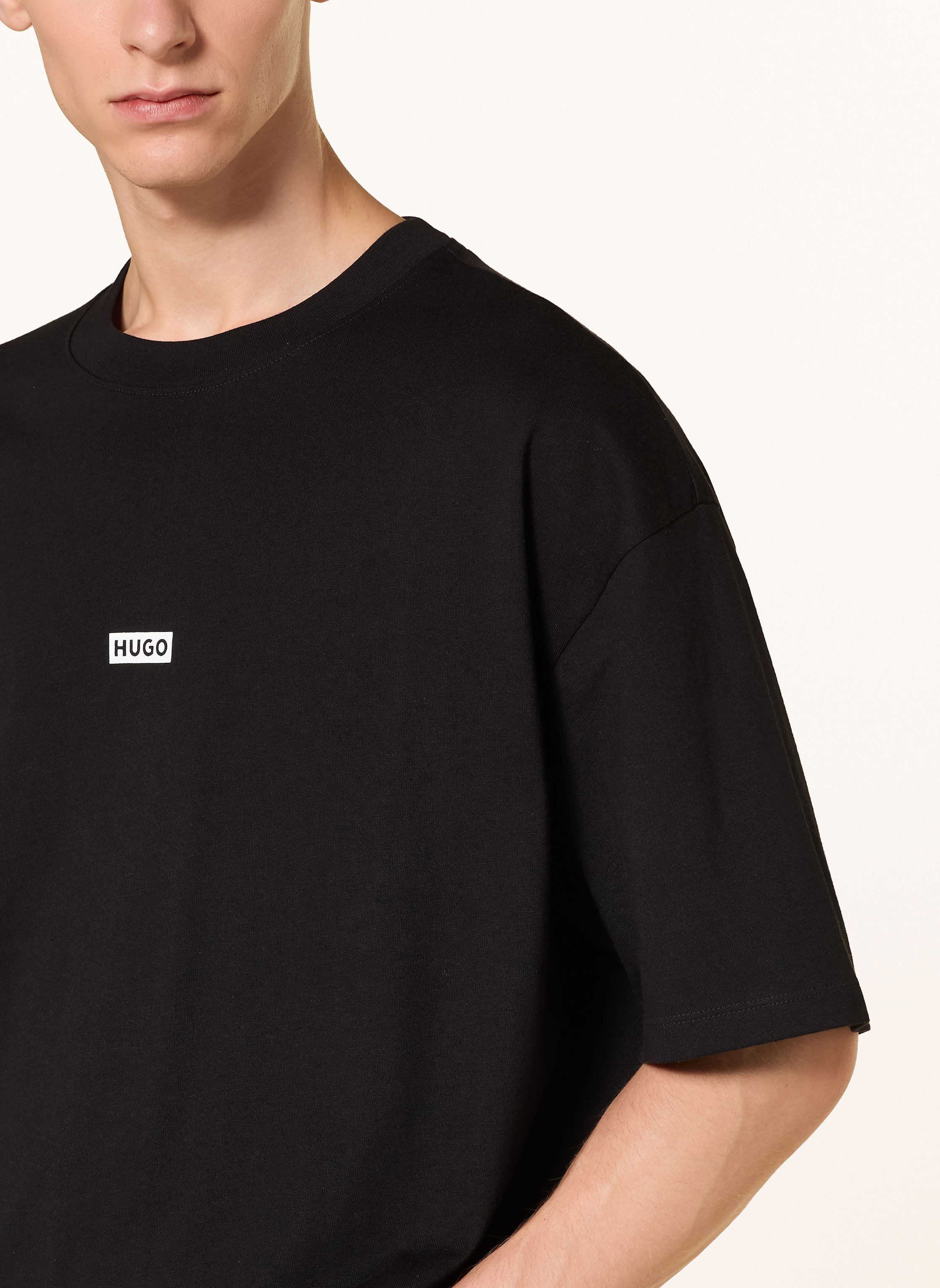 Thumbnail - Hugo T-Shirt Nalono schwarz