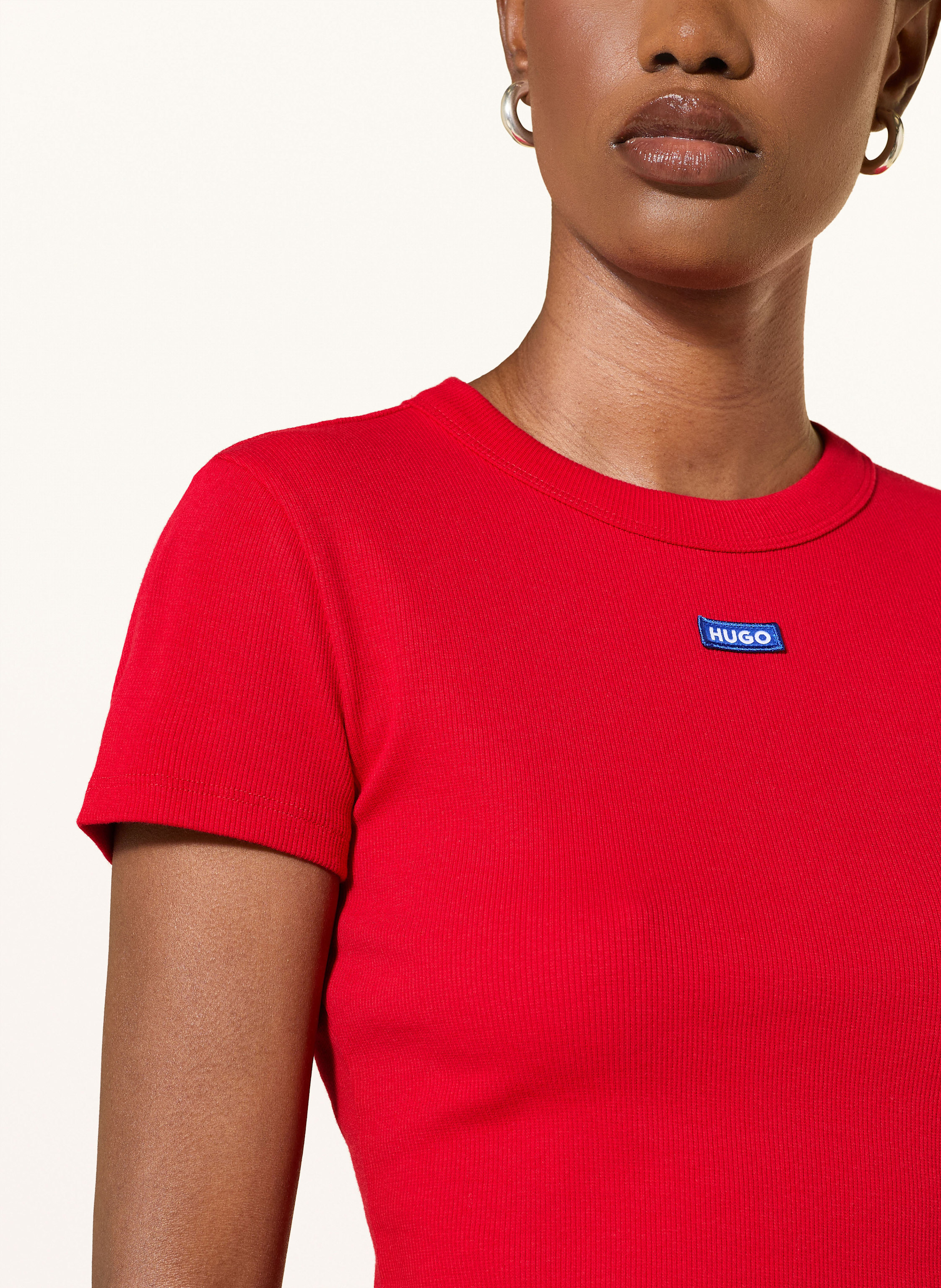 Thumbnail - Hugo Cropped-Shirt rot