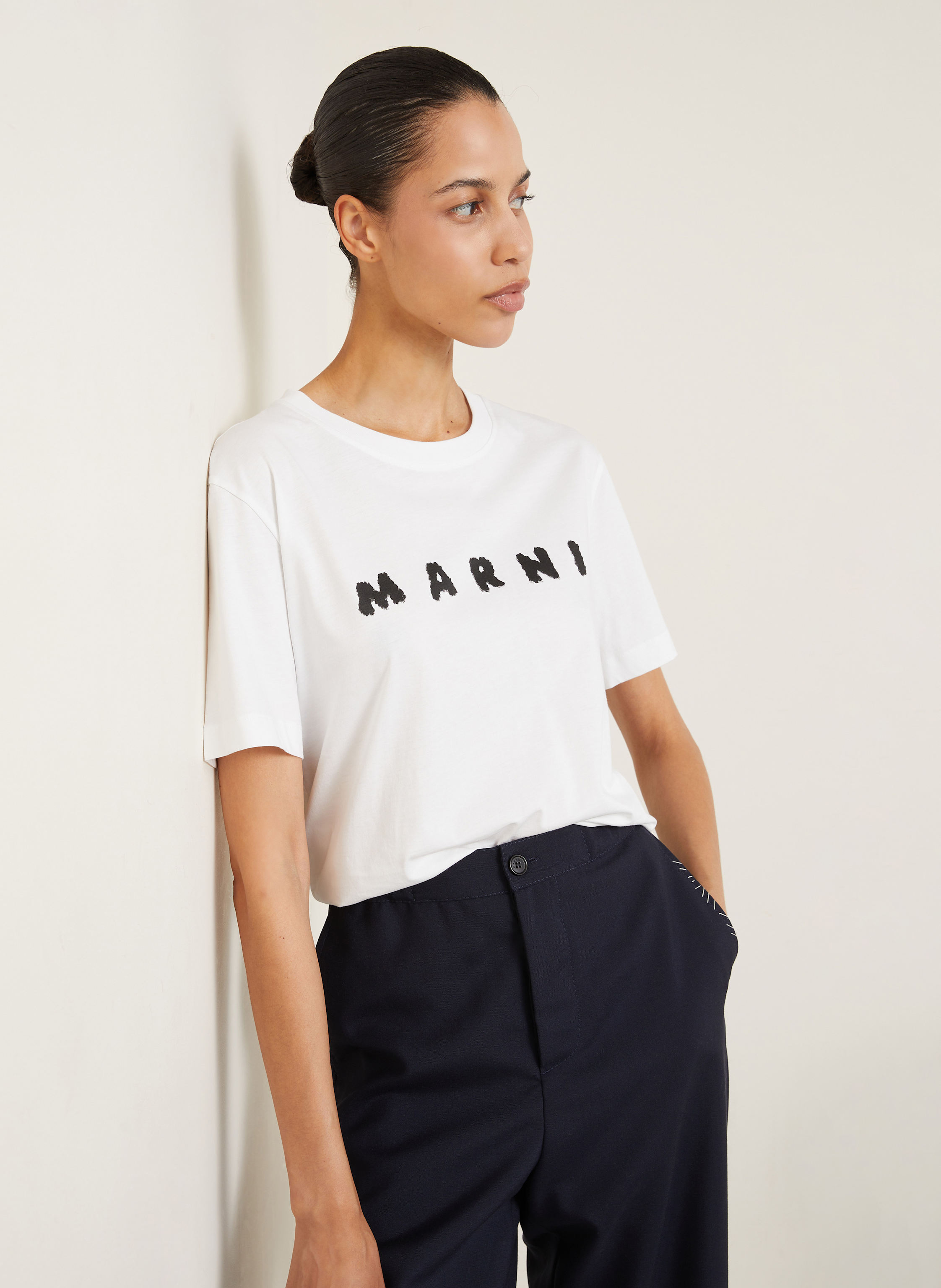 Thumbnail - Marni T-Shirt weiss