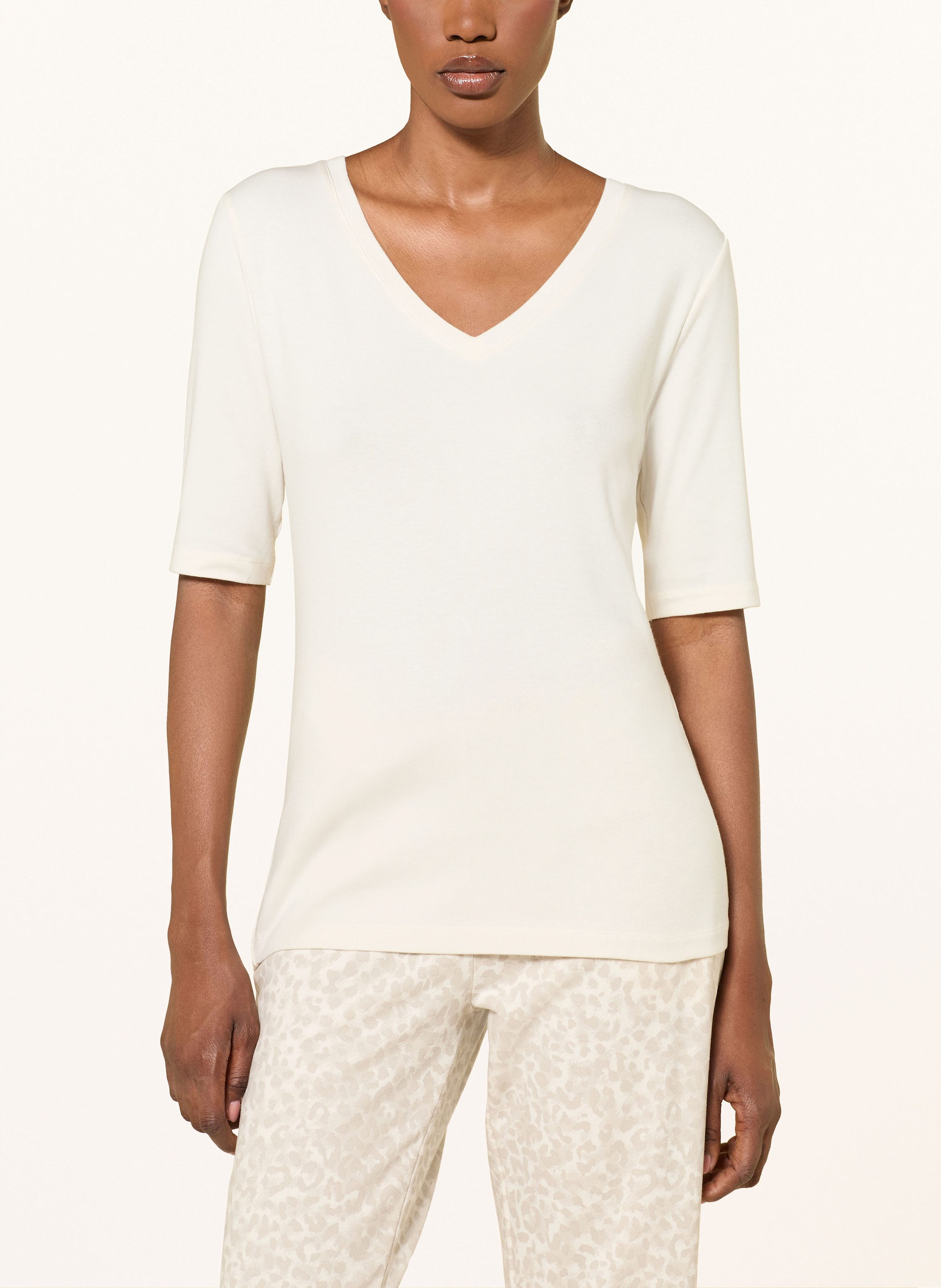 Thumbnail - Juvia T-Shirt Lovina beige