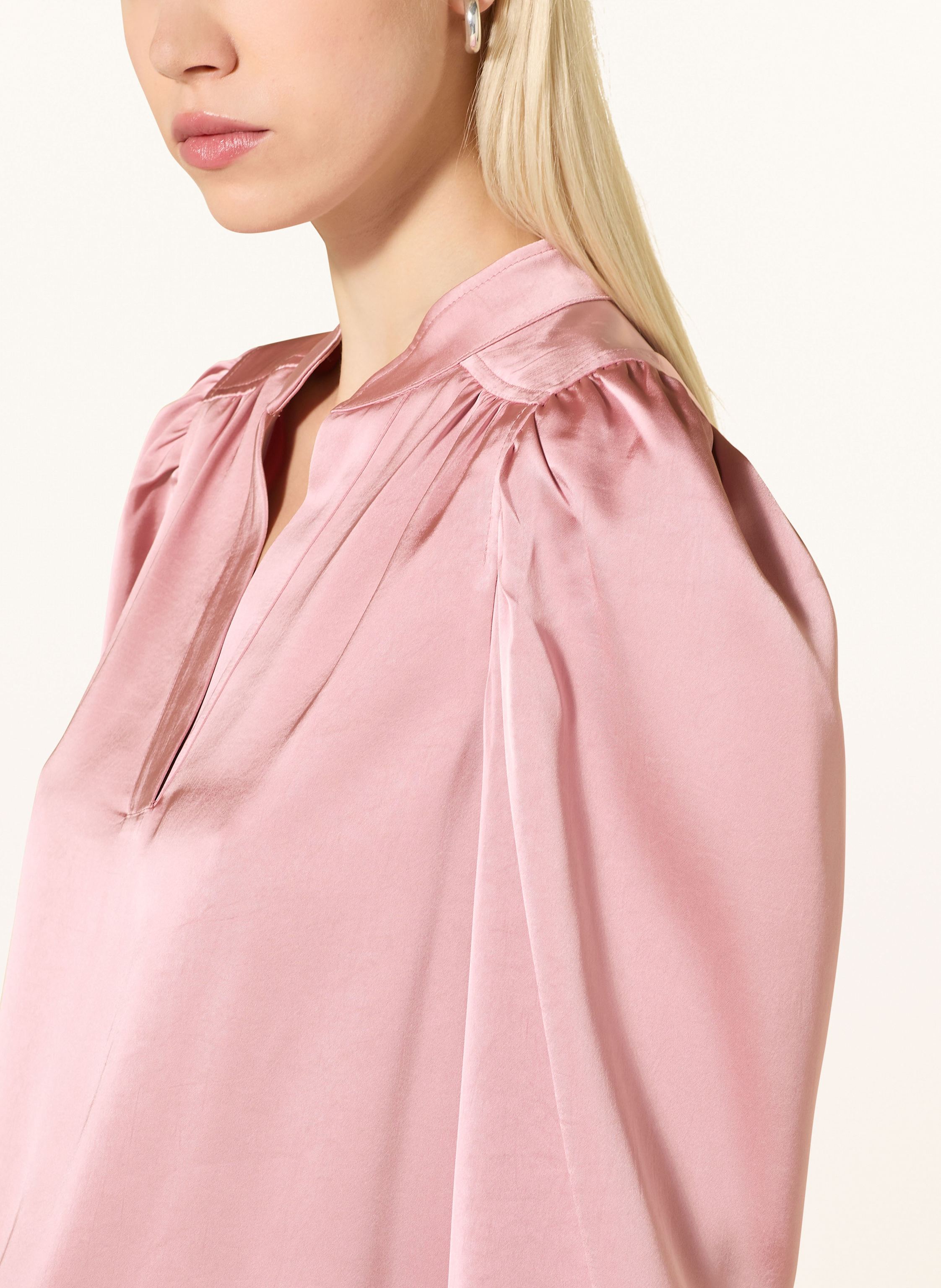 Thumbnail - Neo Noir Blusenshirt Rosslyn Aus Satin pink