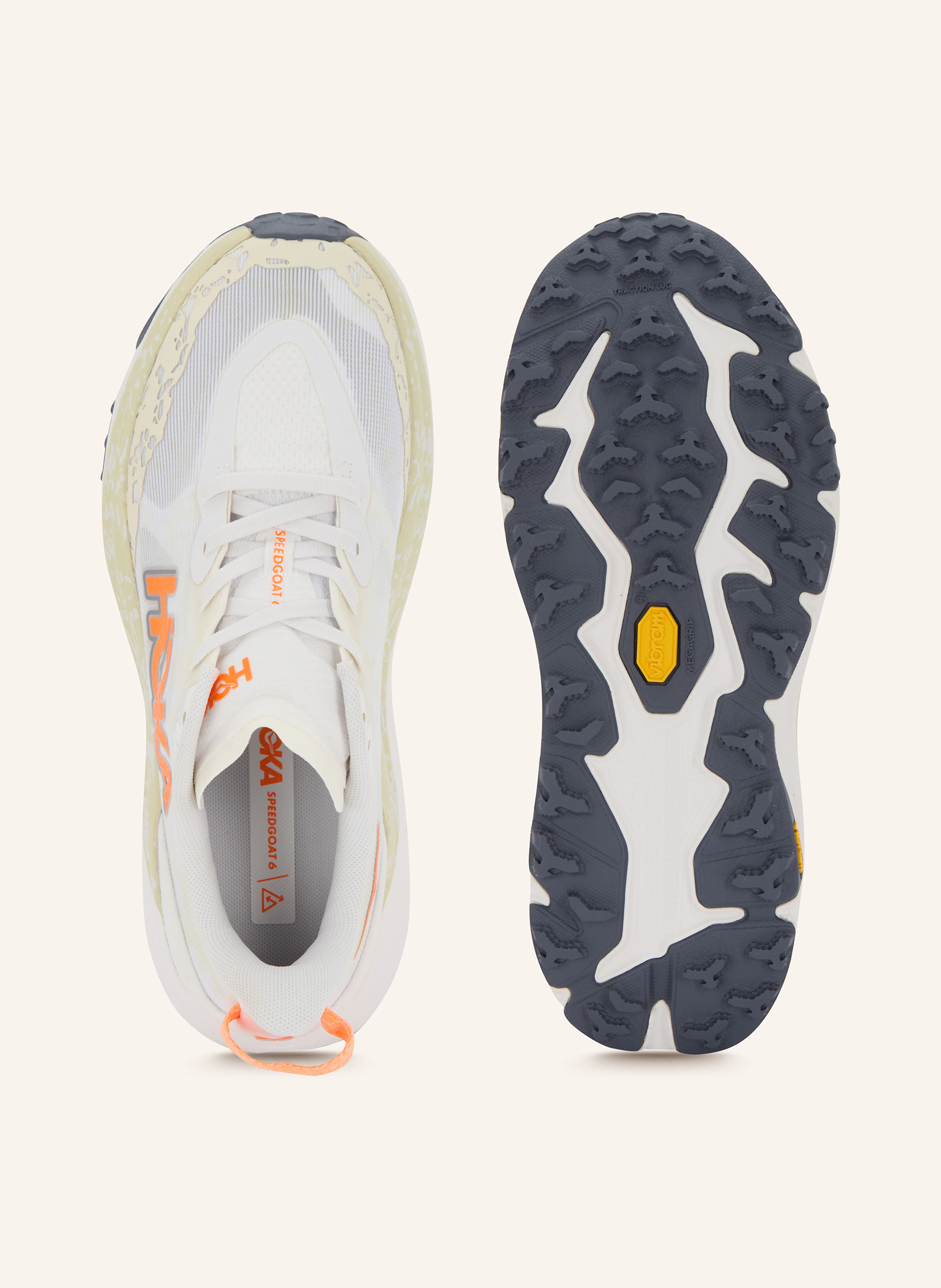 Thumbnail - Hoka Trailrunning-Schuhe Speedgoat 6 weiss