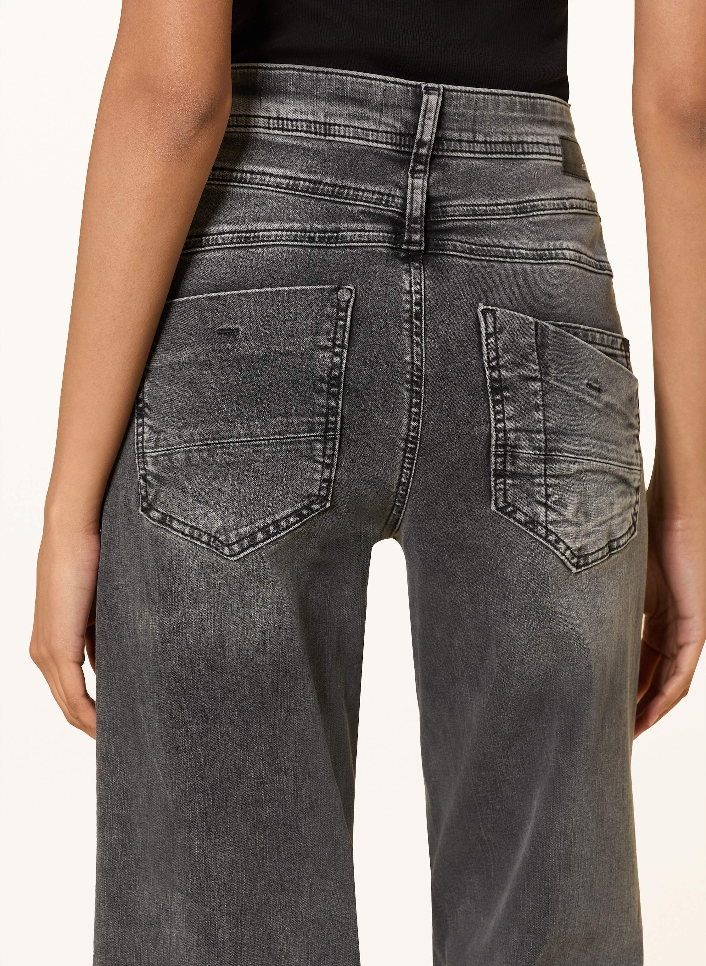 Thumbnail - Gang Straight Jeans 94 Amelie grau