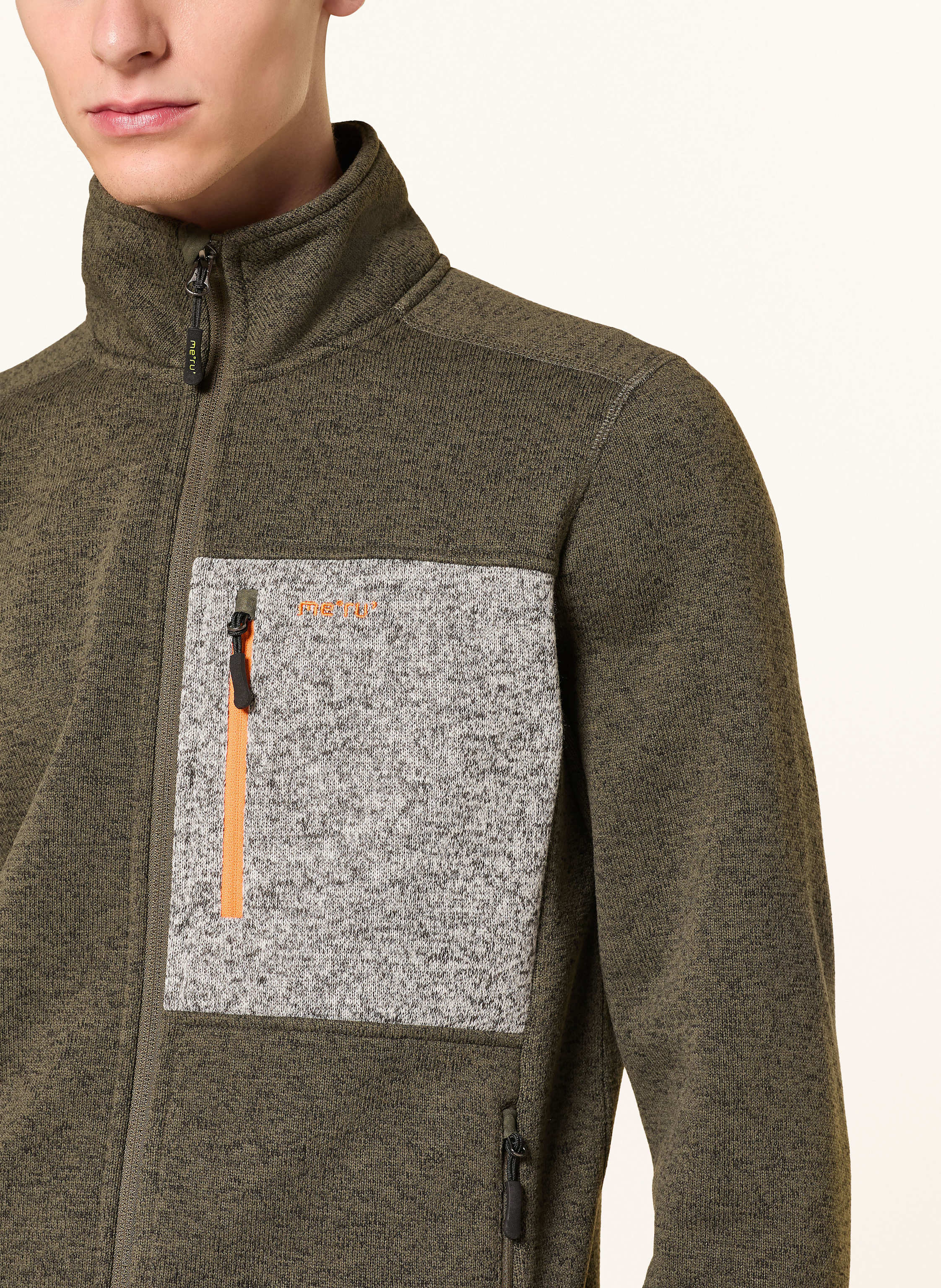 Thumbnail - Me°Ru' Strick-Fleecejacke Askersund gruen