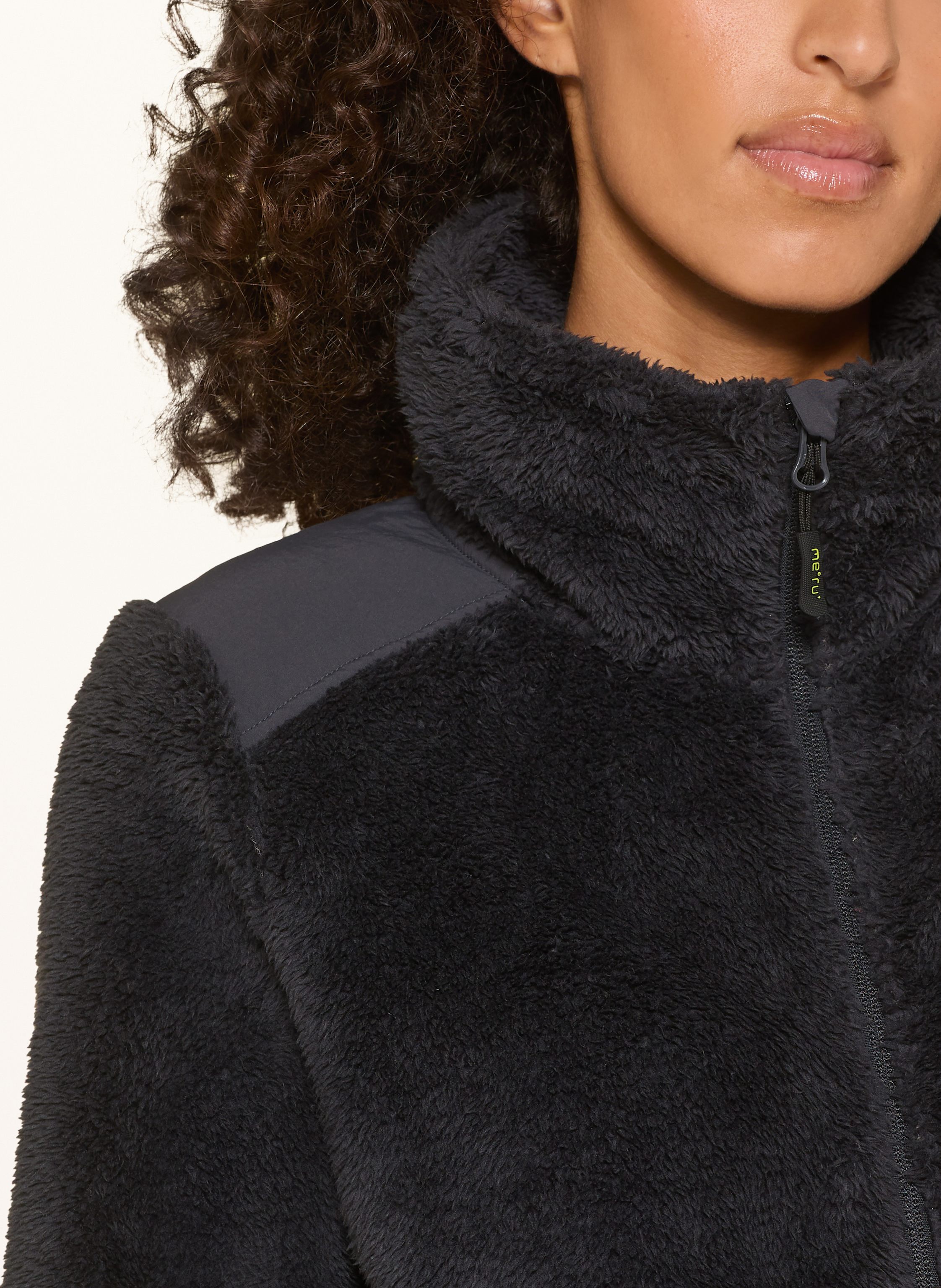 Thumbnail - Me°Ru' Fleecejacke Nunavut schwarz