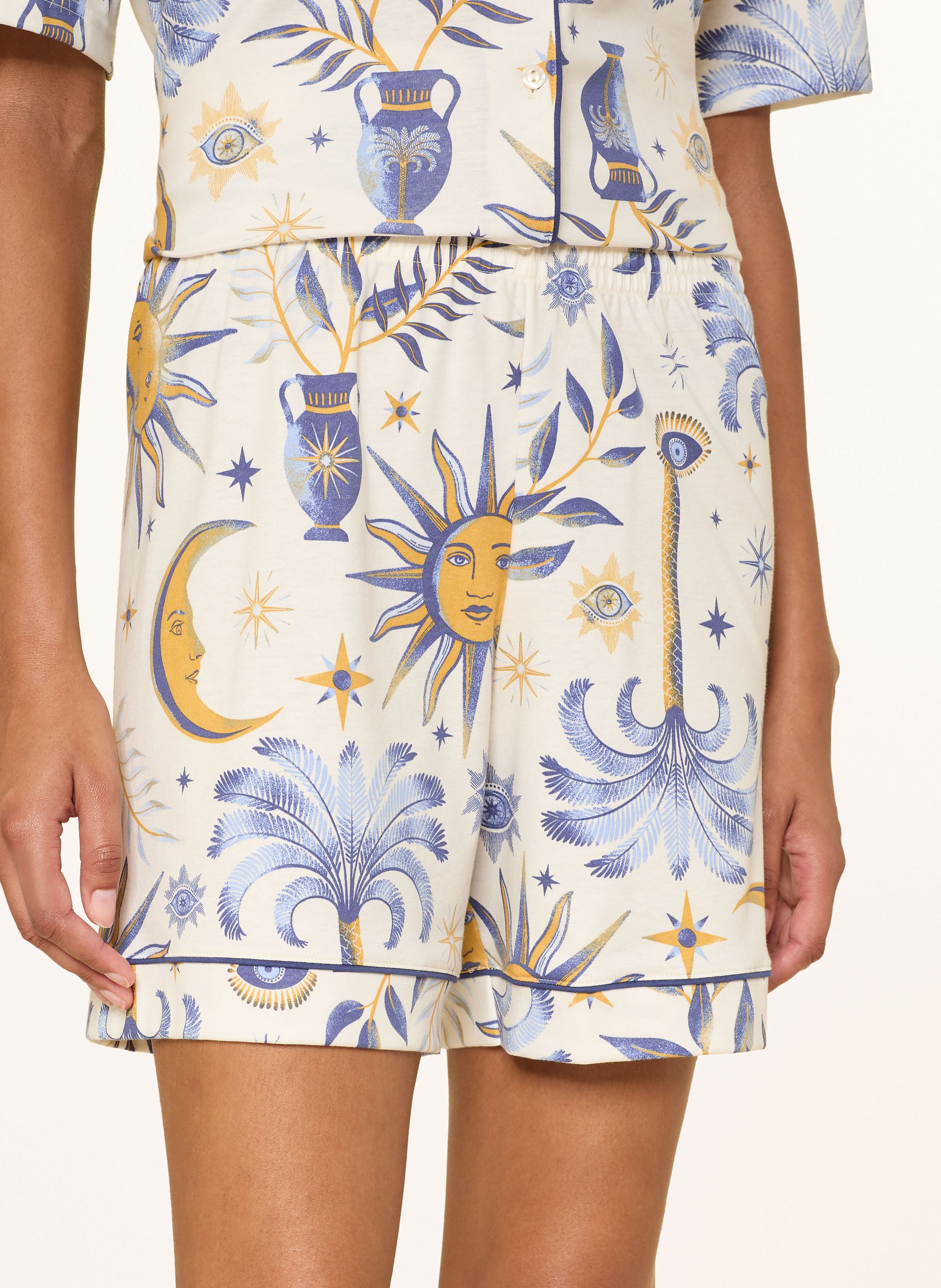 Thumbnail - Calida Schlafshorts Favourites Magic weiss