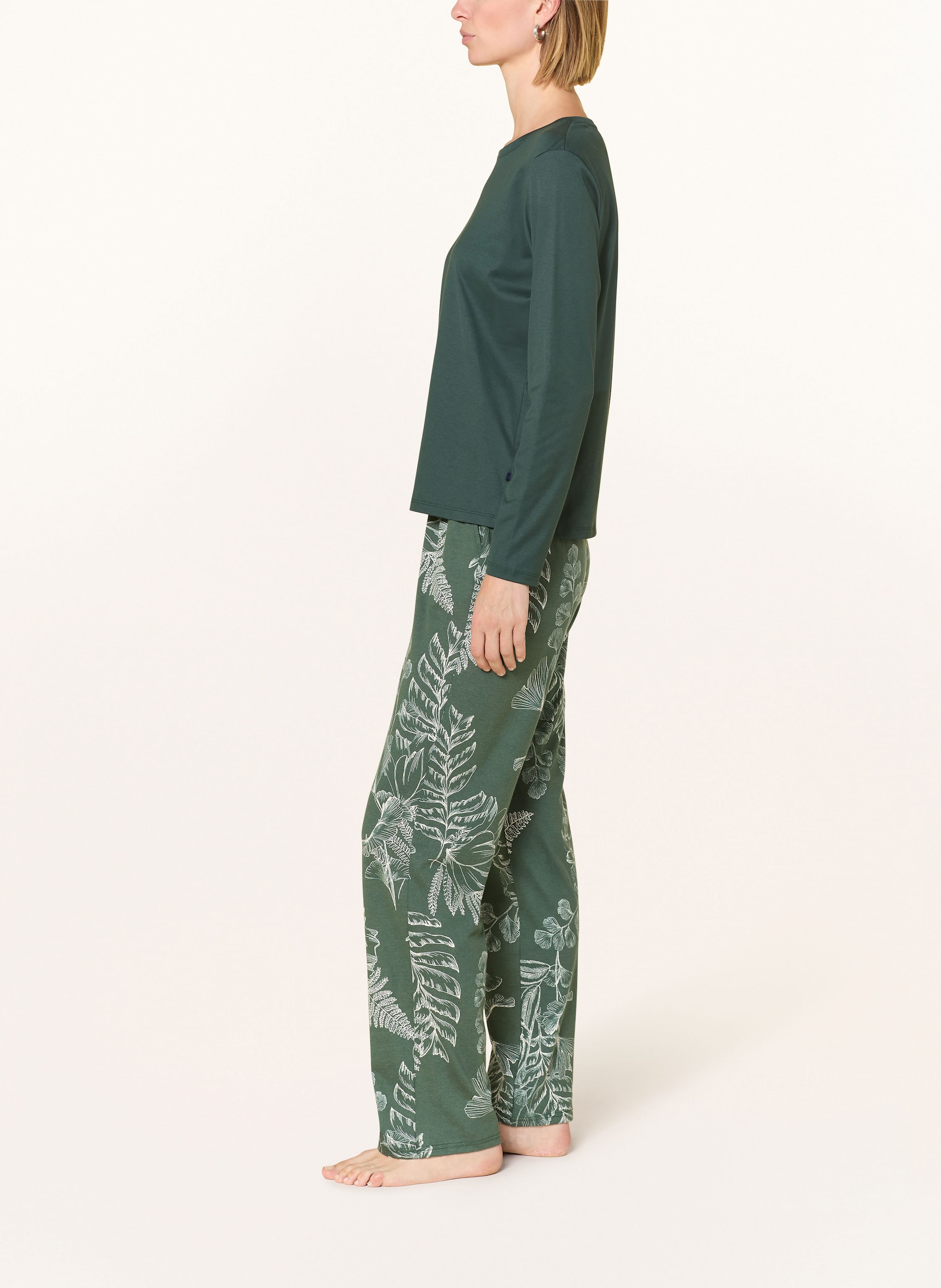 Thumbnail - Calida Schlafhose Favourites Space gruen