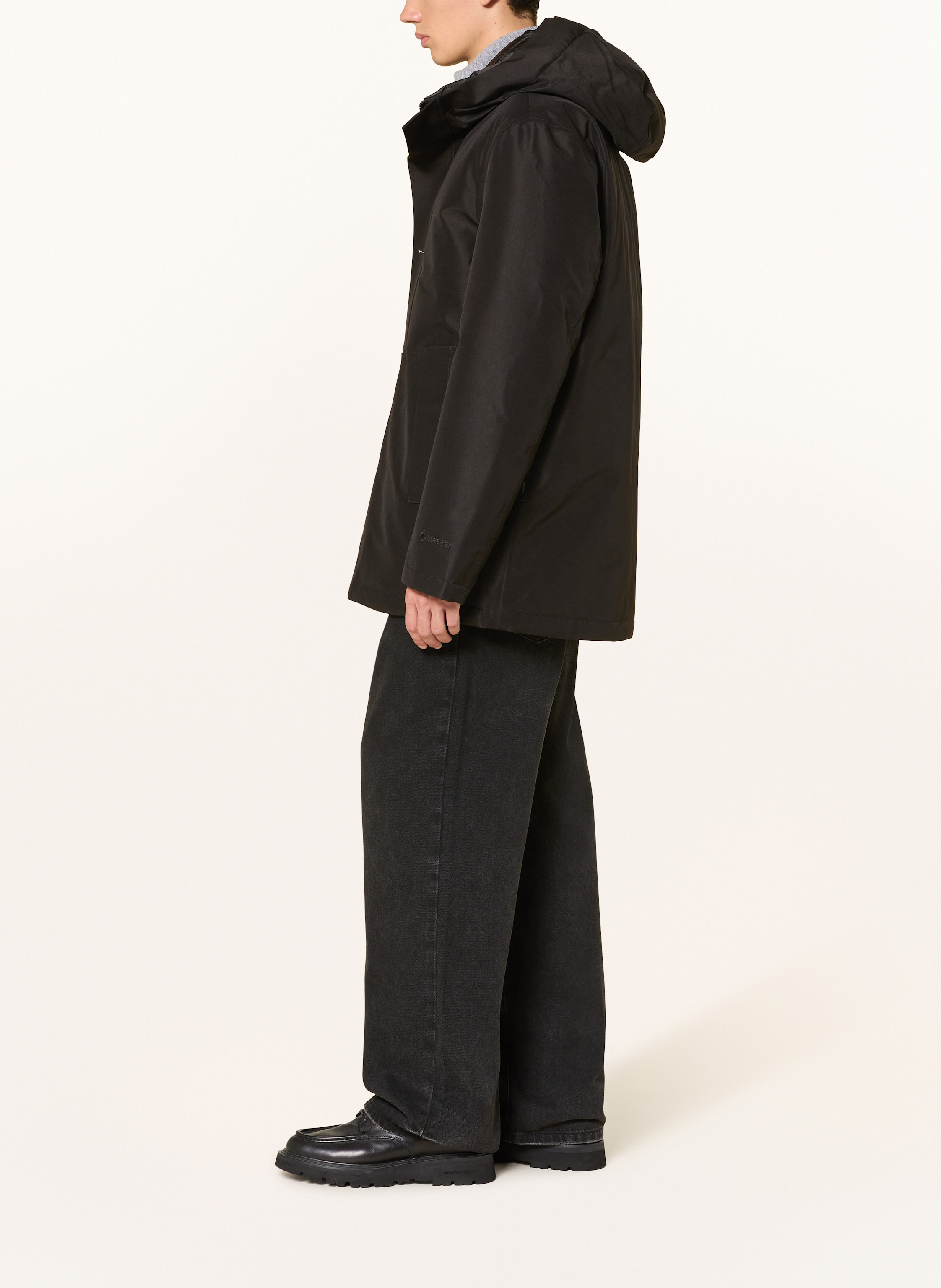 Thumbnail - Woolrich Daunenparka schwarz