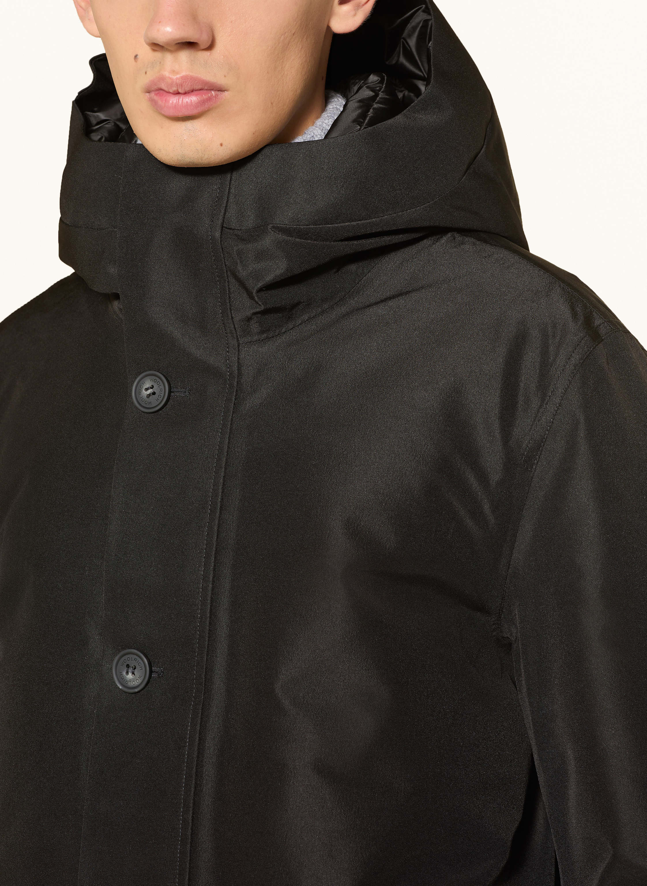 Thumbnail - Woolrich Daunenparka schwarz