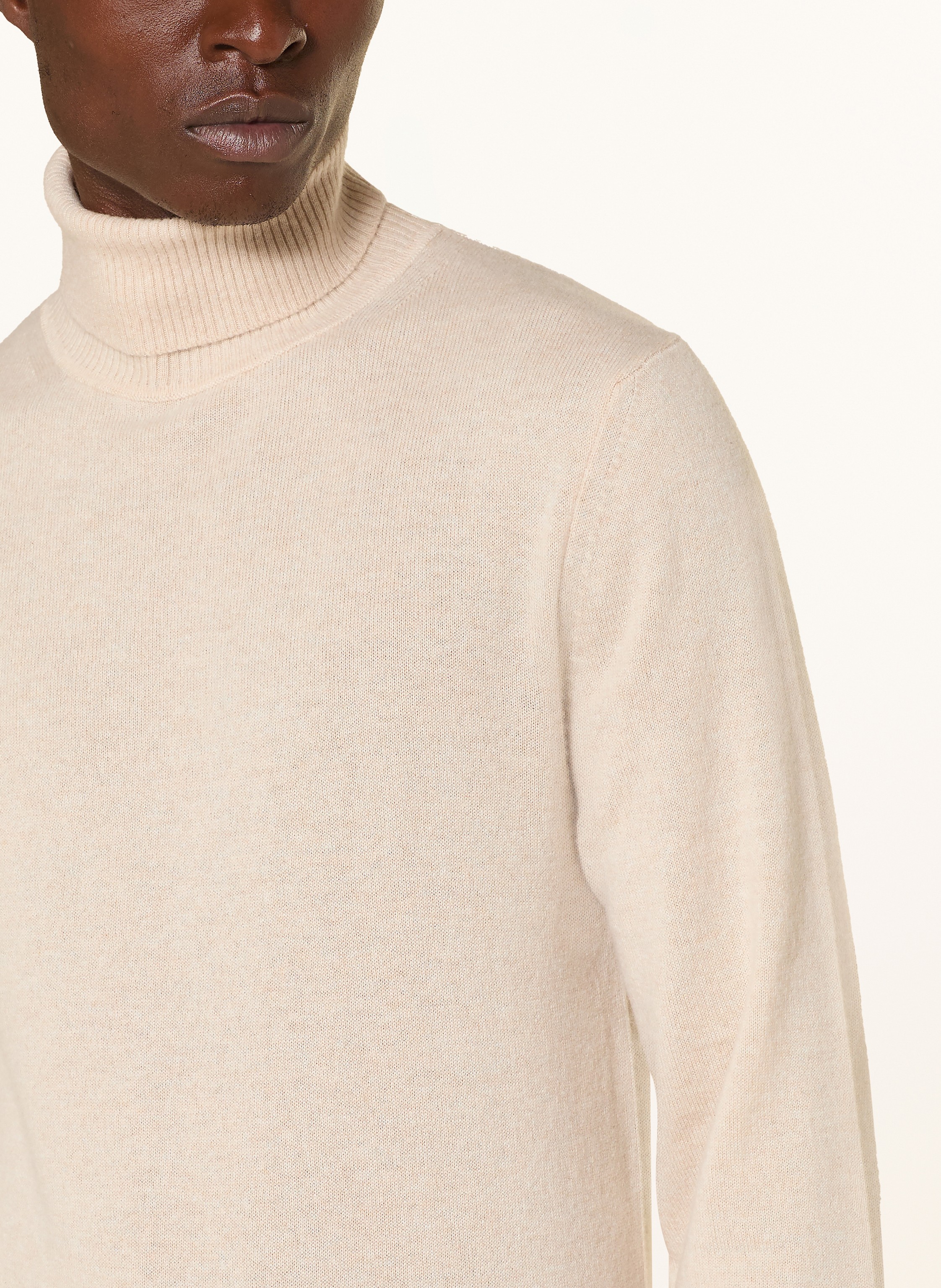 Thumbnail - Daniele Fiesoli Rollkragenpullover Aus Cashmere beige