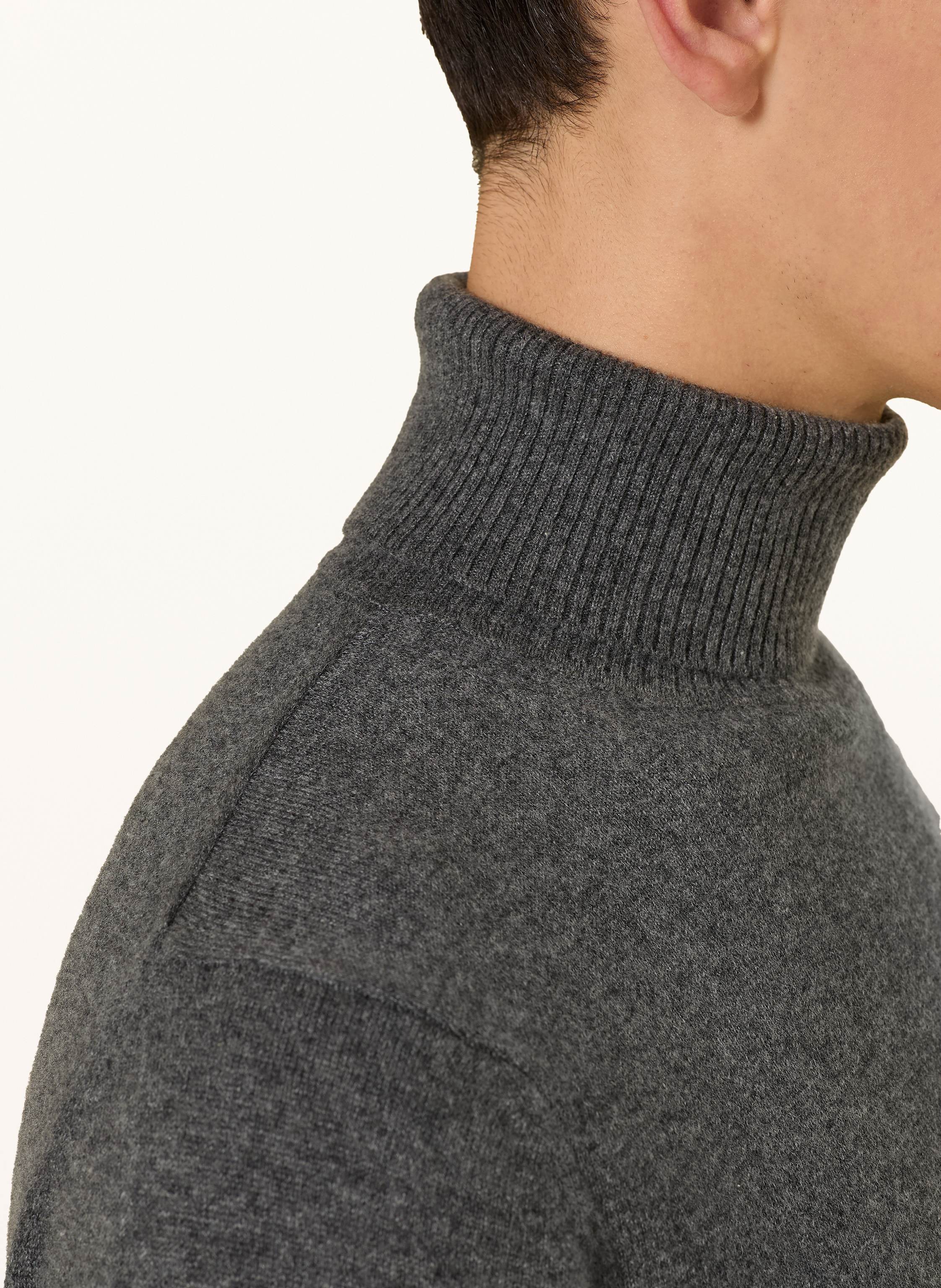 Thumbnail - Daniele Fiesoli Rollkragenpullover Aus Cashmere grau
