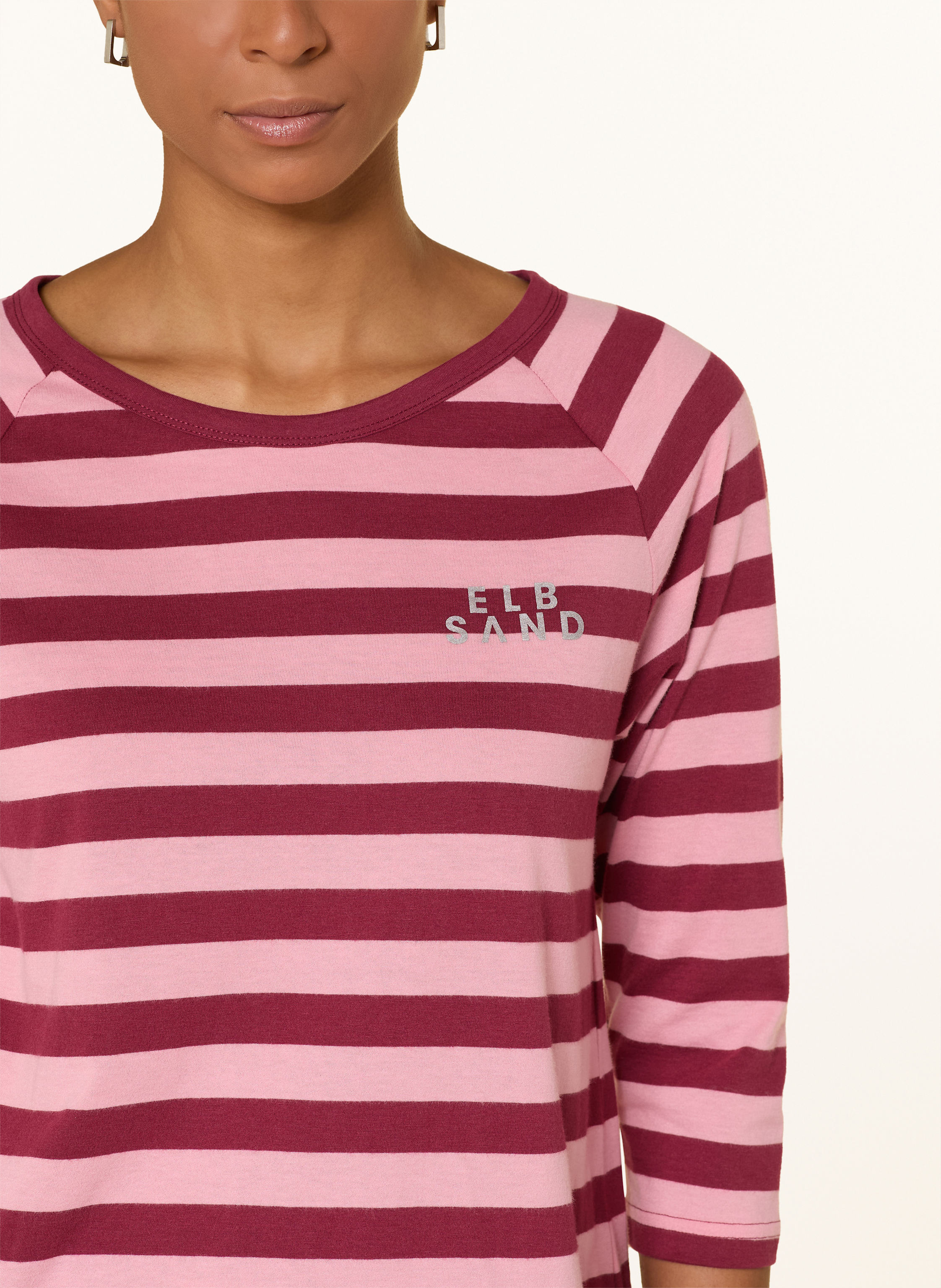 Thumbnail - Elbsand Shirt Celin Mit 3/4-Arm pink