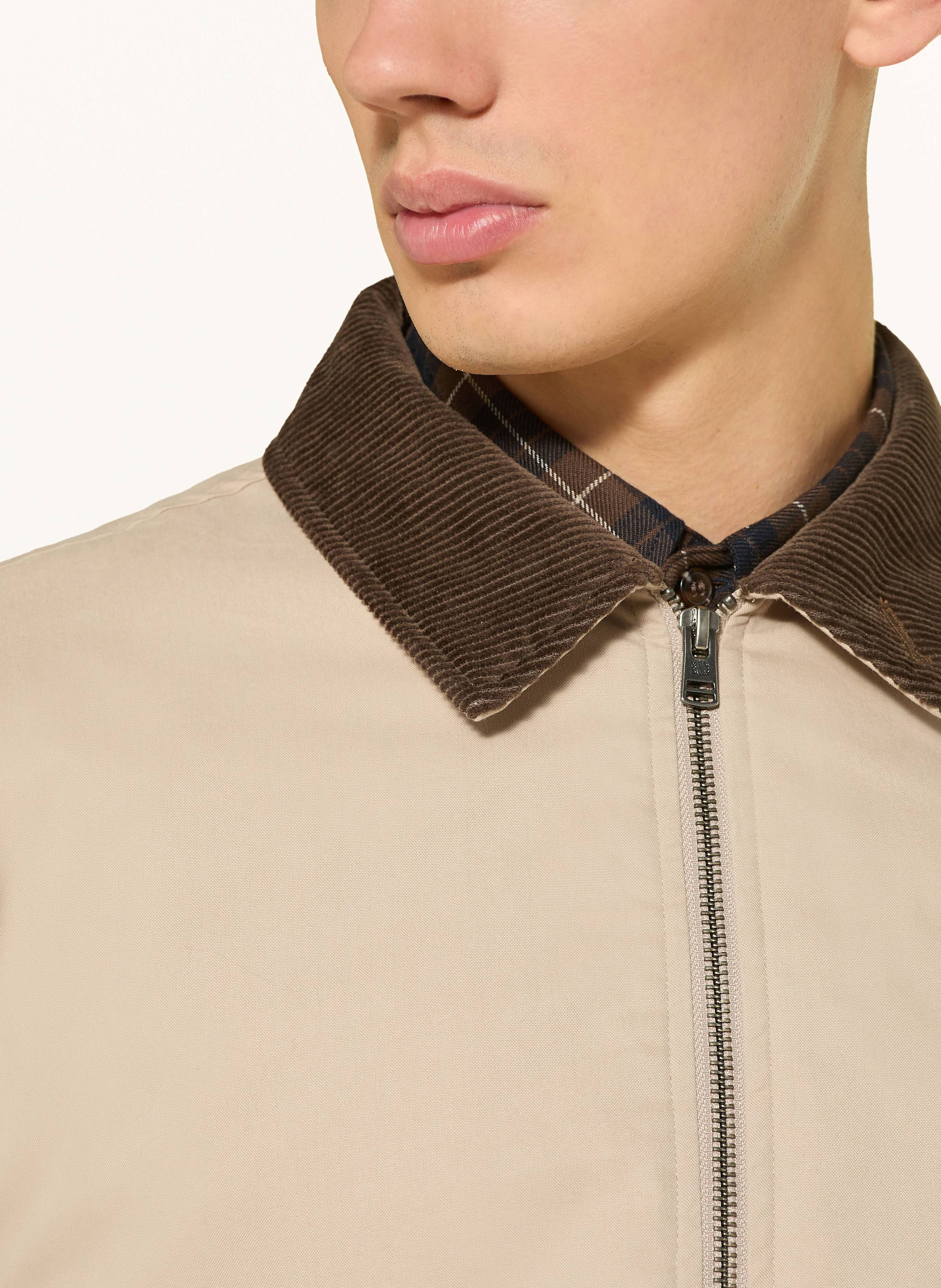 Thumbnail - Fred Perry Jacke beige