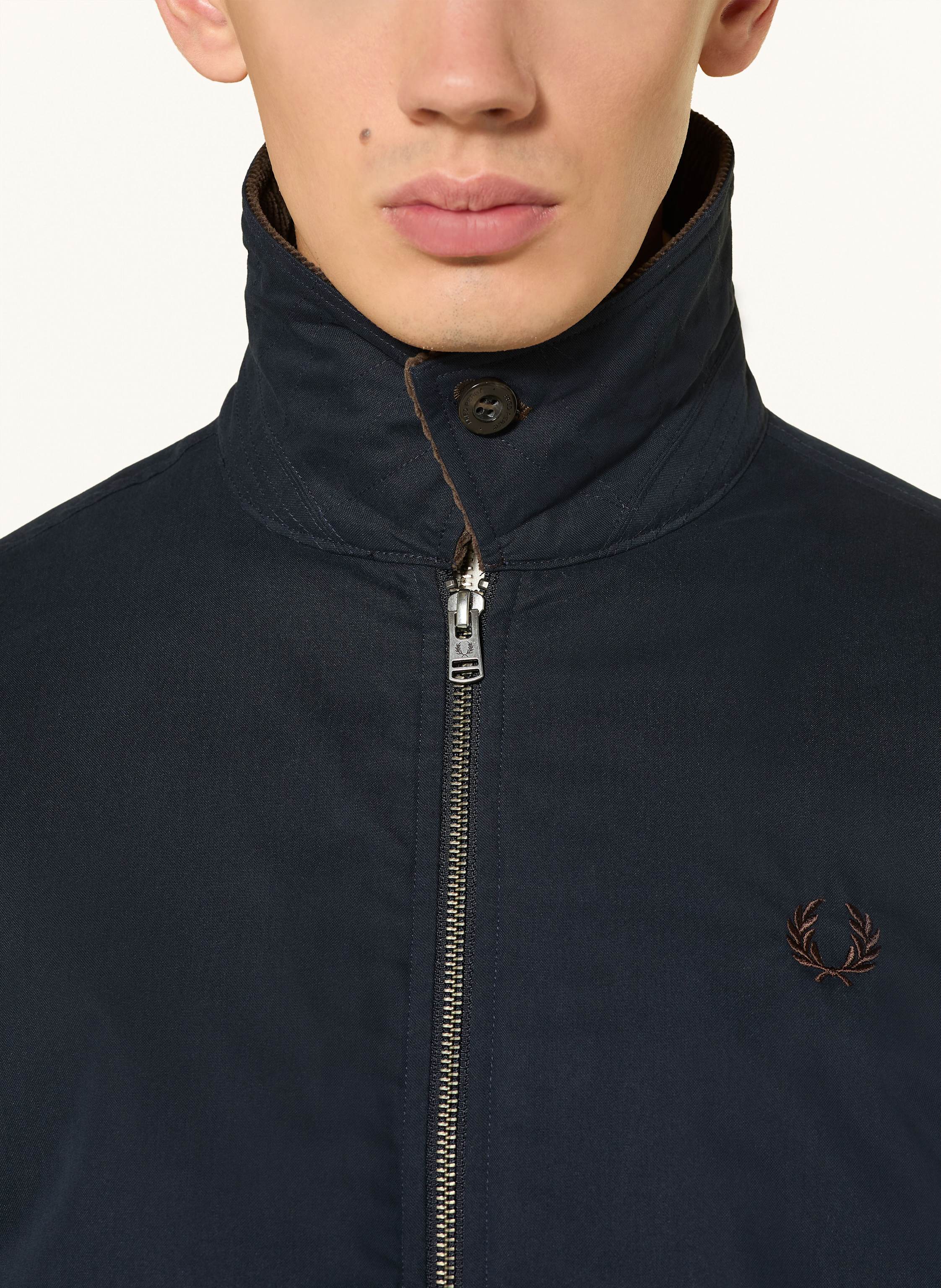 Thumbnail - Fred Perry Jacke blau