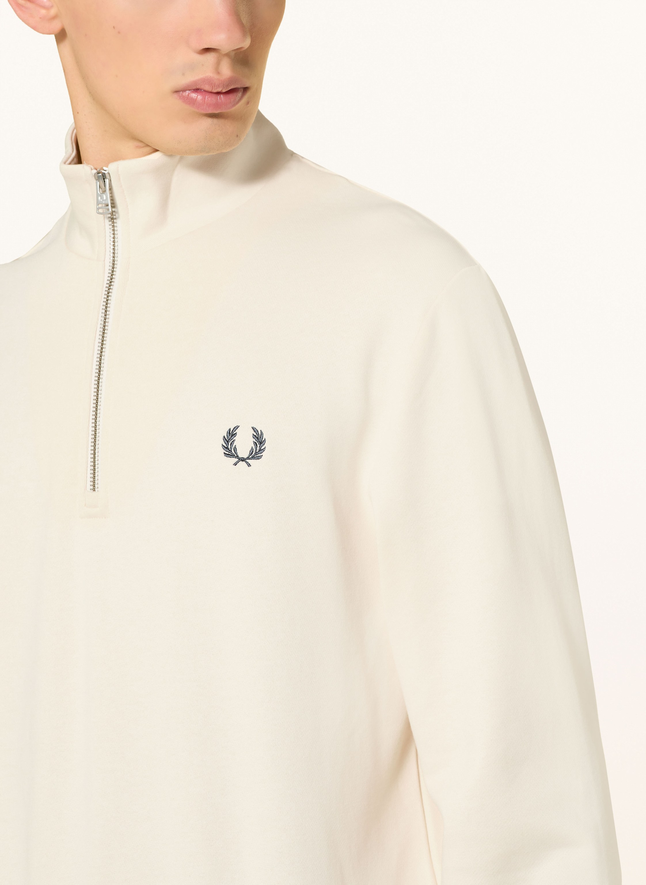 Thumbnail - Fred Perry Sweat-Troyer weiss