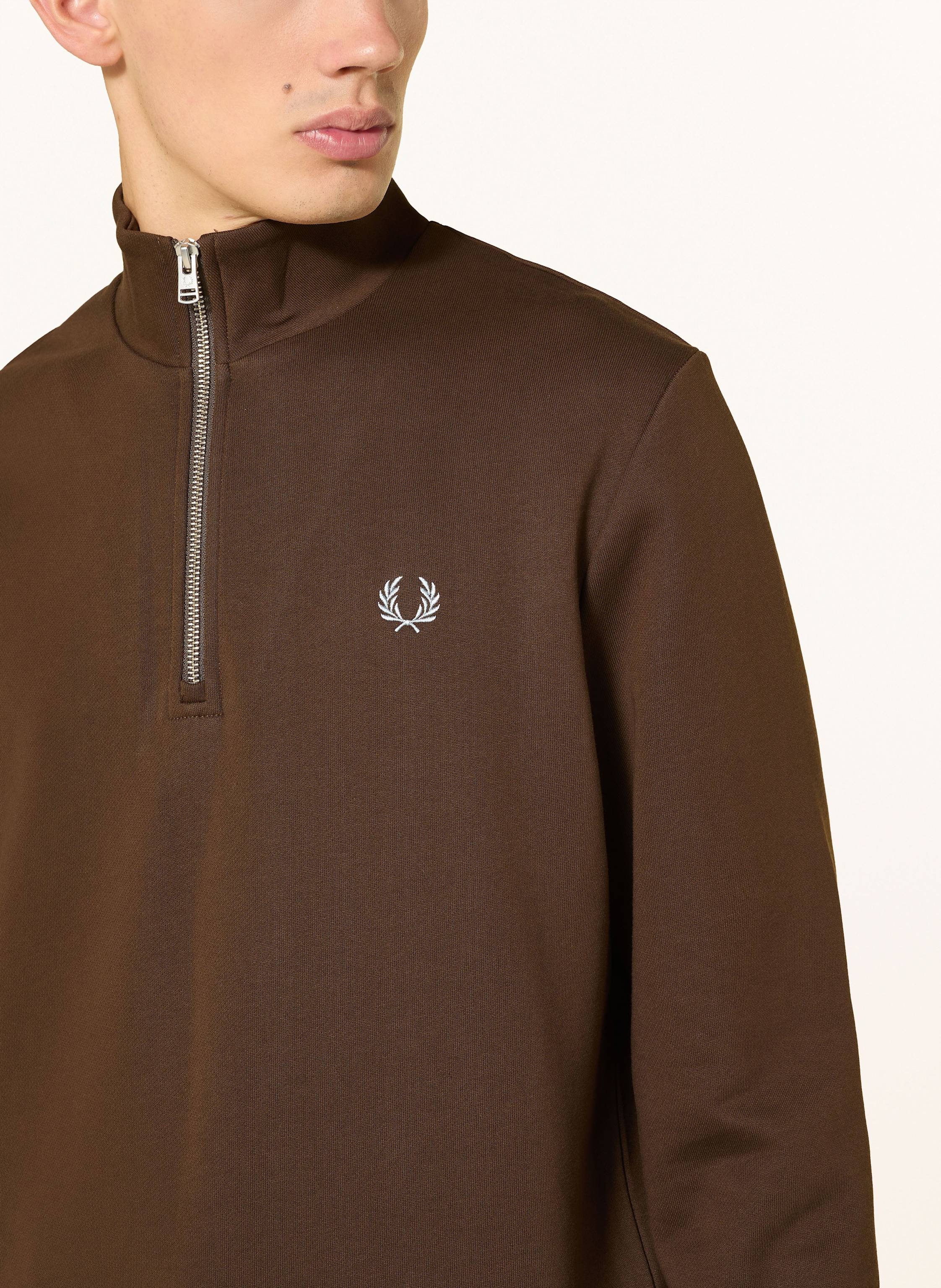 Thumbnail - Fred Perry Sweat-Troyer braun