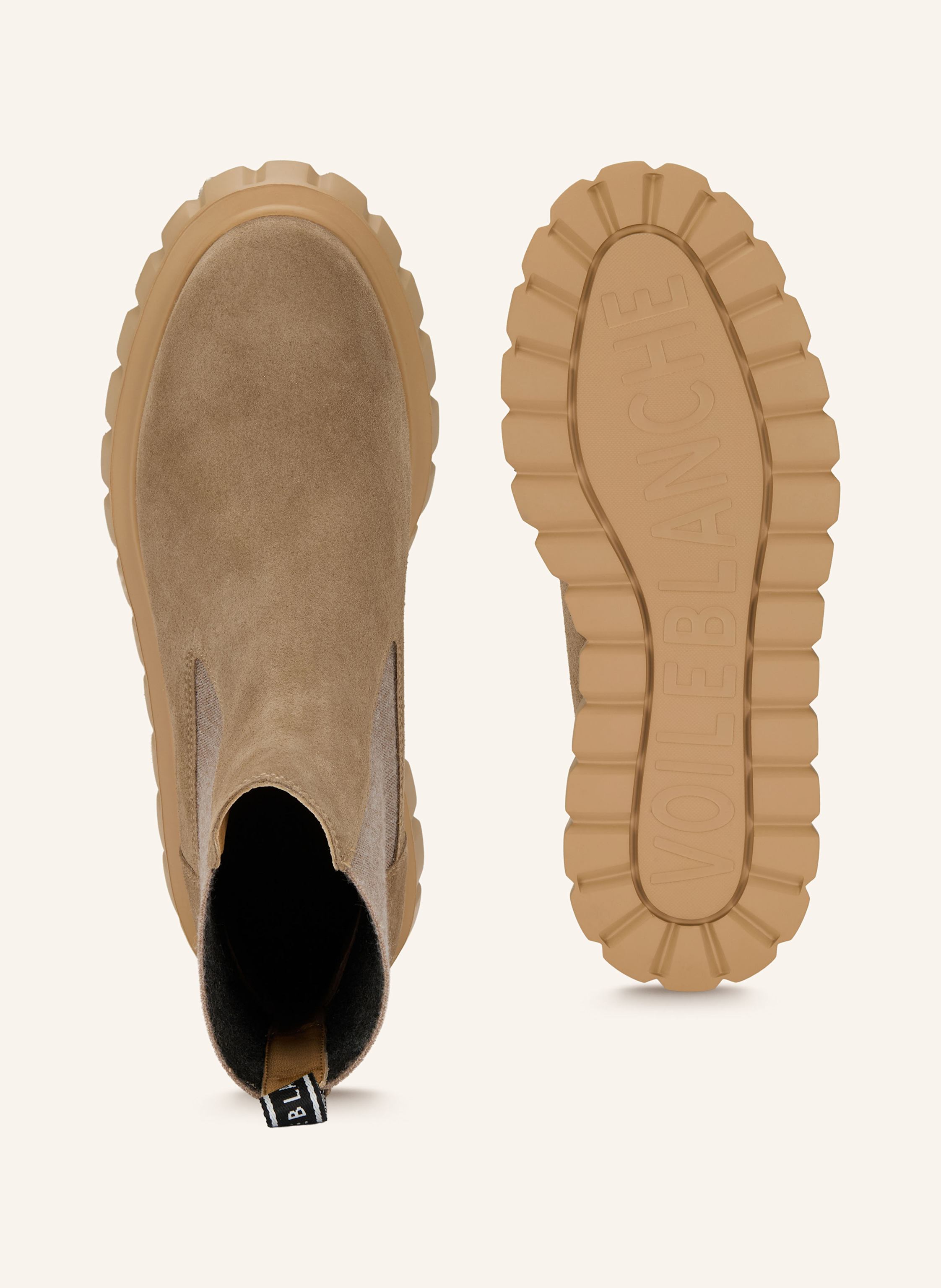 Thumbnail - Voile Blanche Chelsea-Boots Grenelle braun