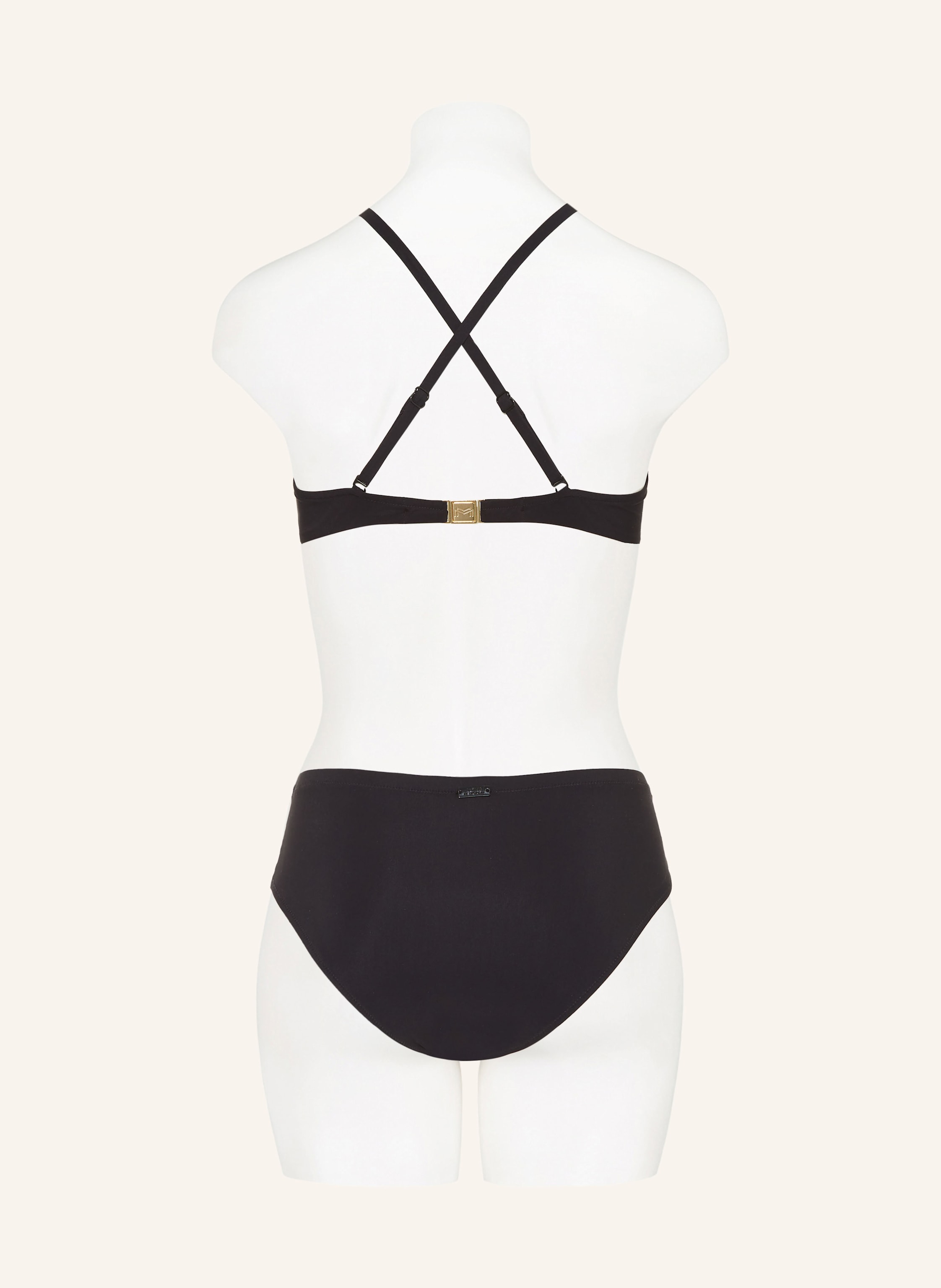 Thumbnail - Maryan Mehlhorn Bügel-Bikini-Top Elements Mit Uv-Schutz schwarz