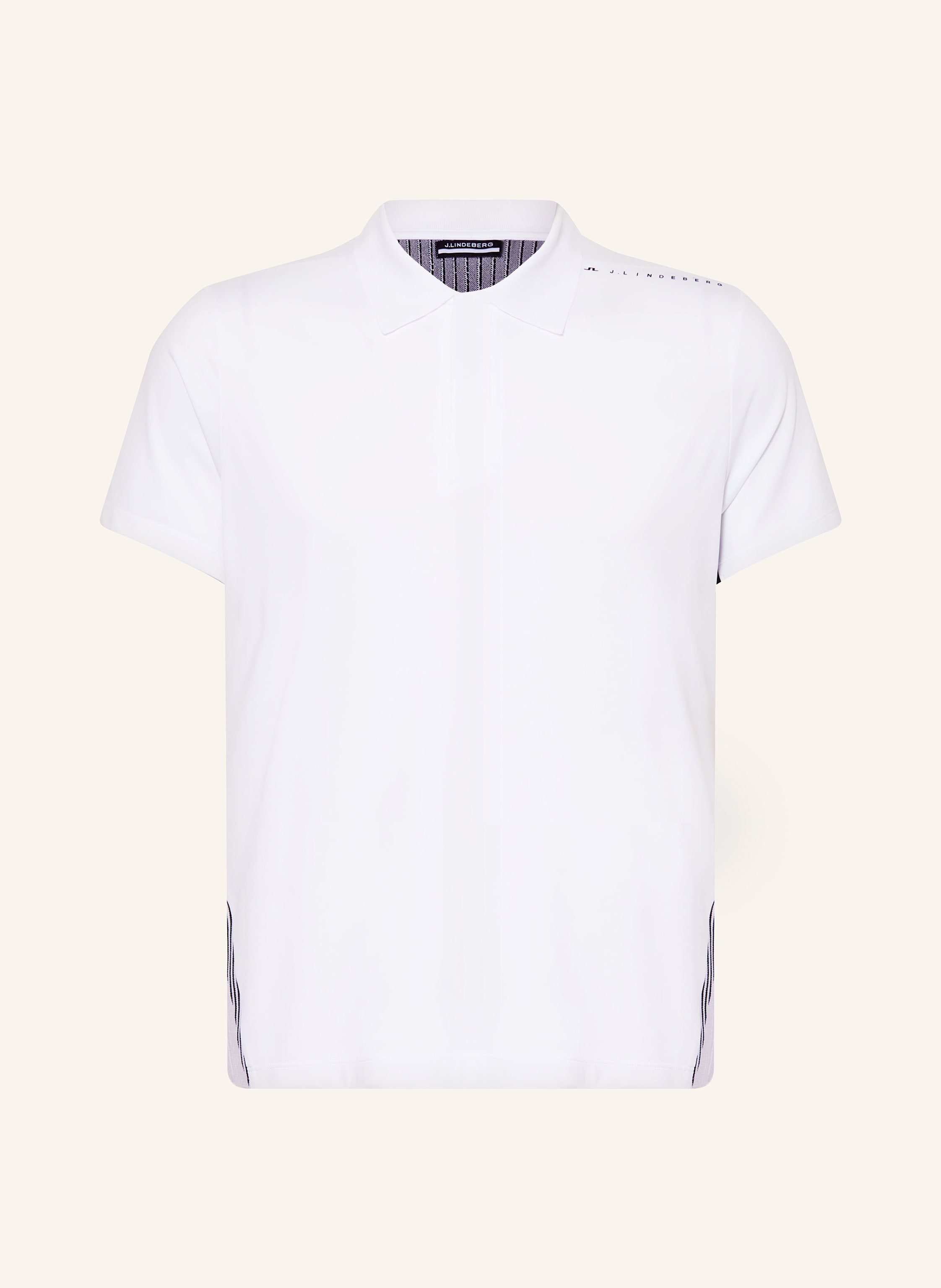 J.Lindeberg Funktions-Poloshirt weiss