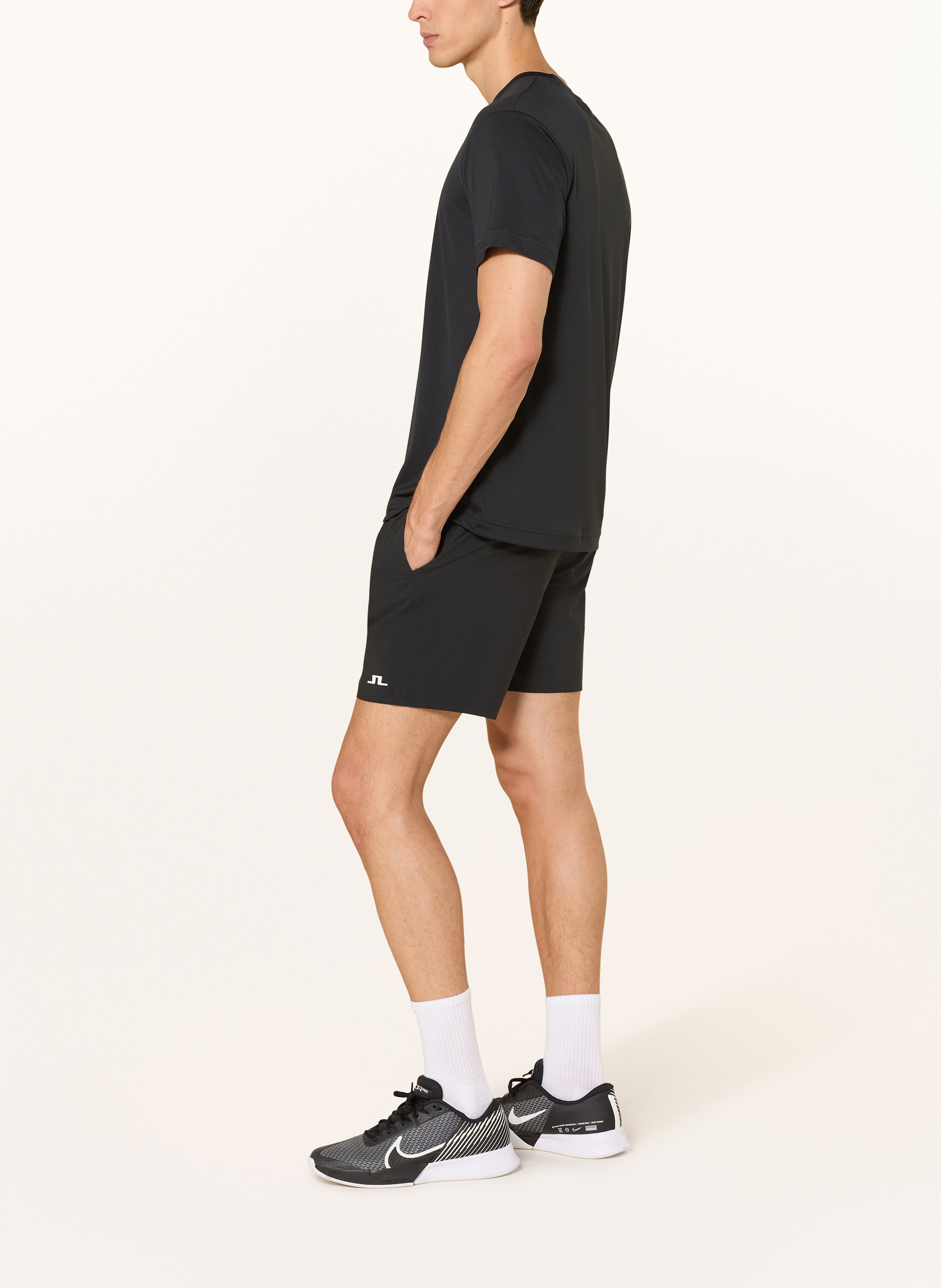 Thumbnail - J.Lindeberg Tennisshorts schwarz