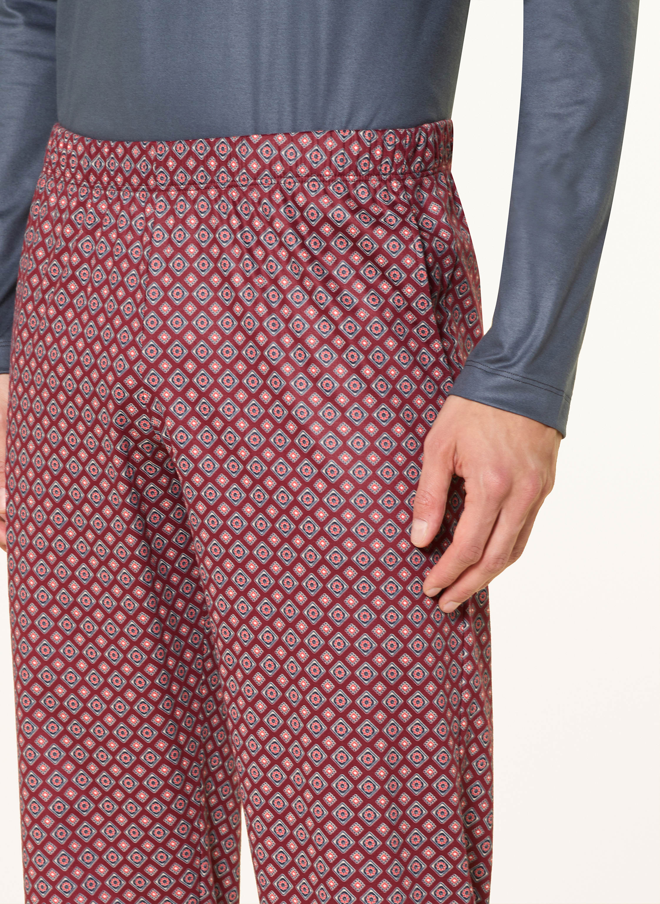 Thumbnail - Hanro Schlafanzug Night & Day rot