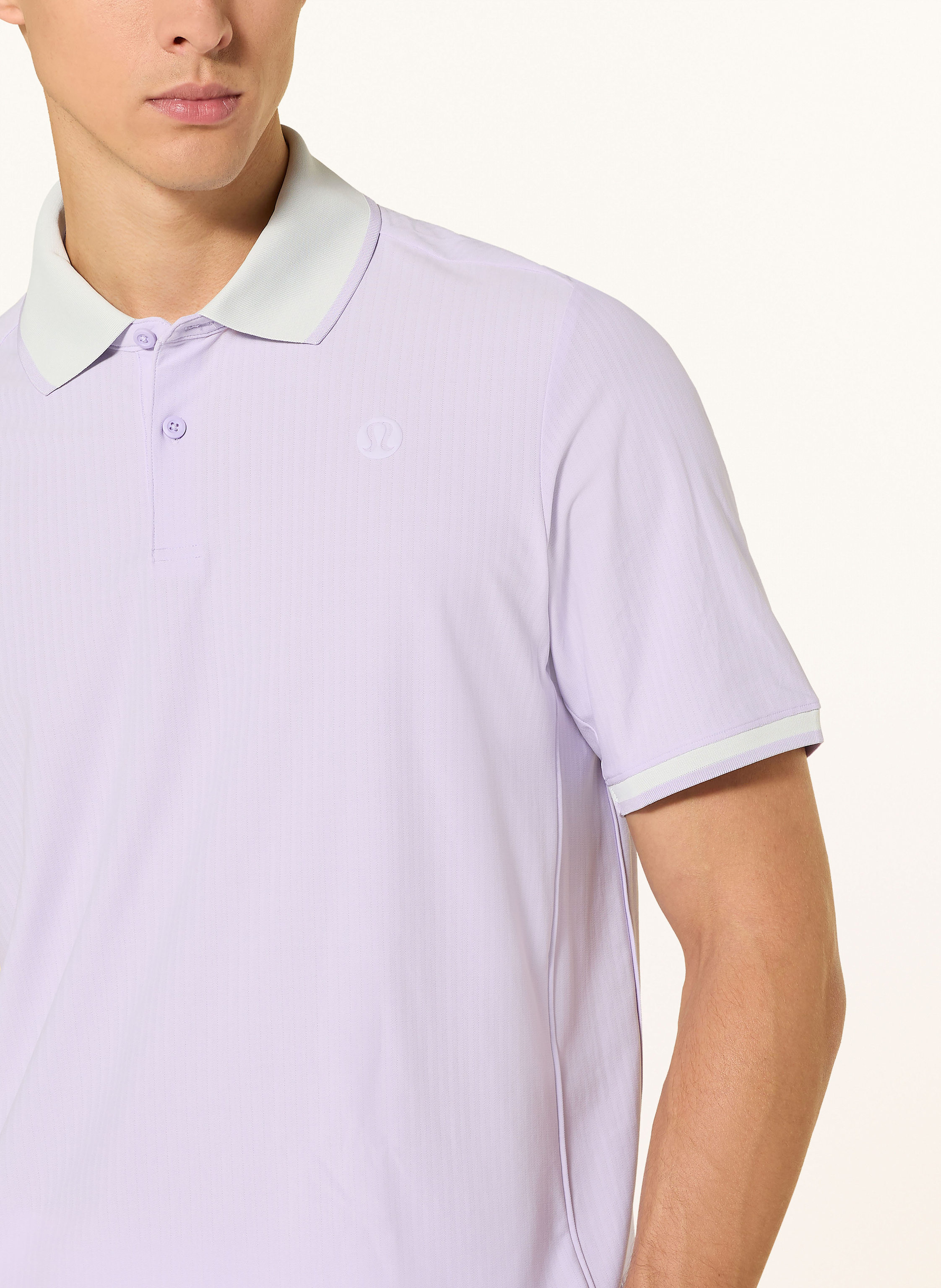 Thumbnail - Lululemon Funktions-Poloshirt lila