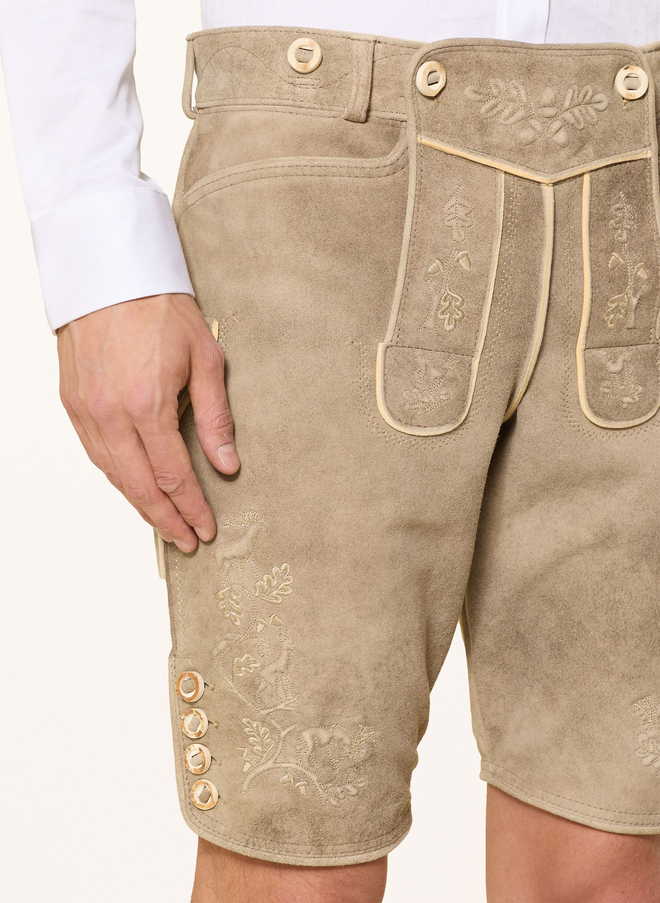 Thumbnail - Ostarrichi Trachten-Lederhose Ursprung braun