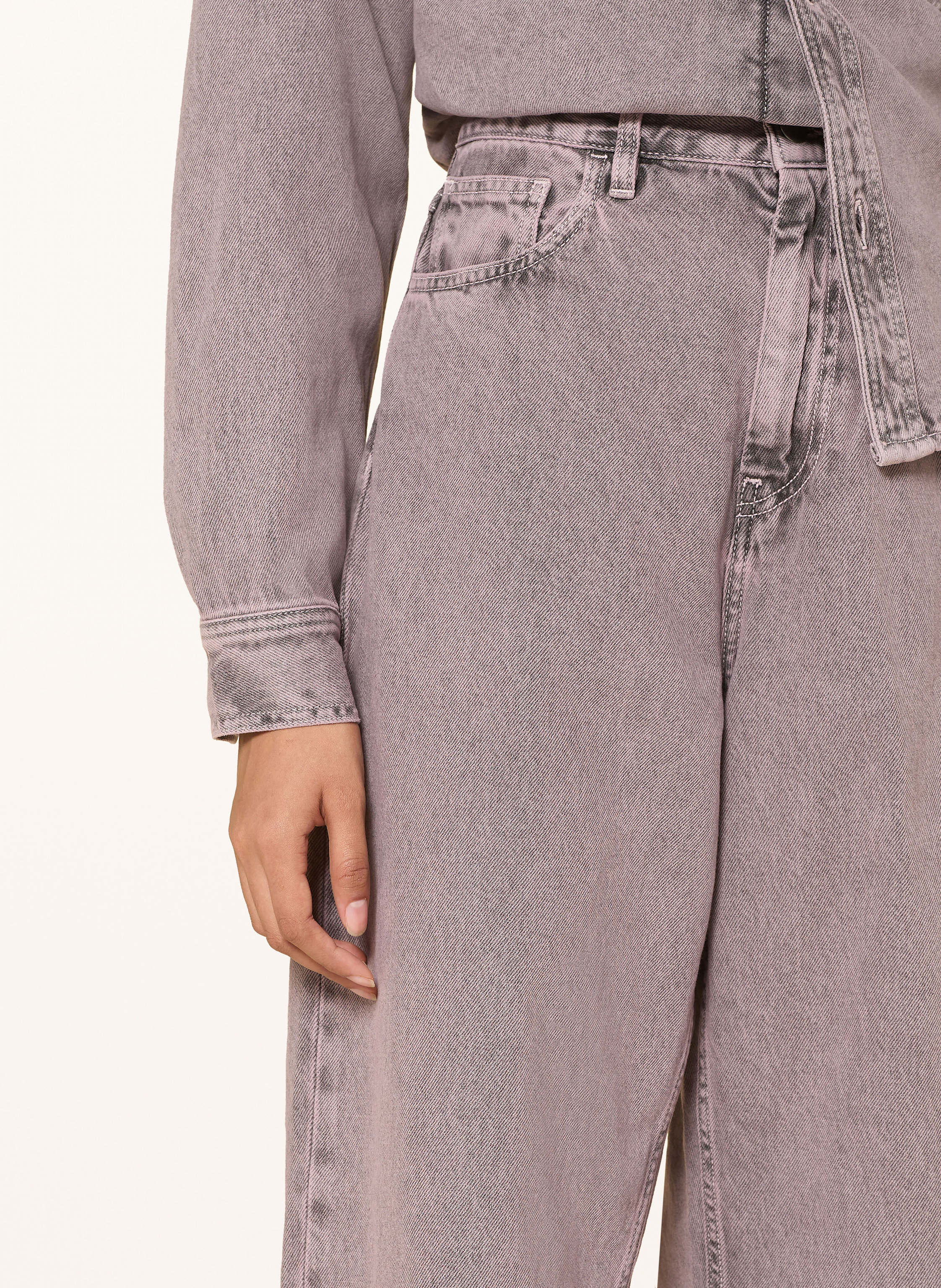 Thumbnail - Carhartt Wip Wide Leg Jeans Brandon schwarz