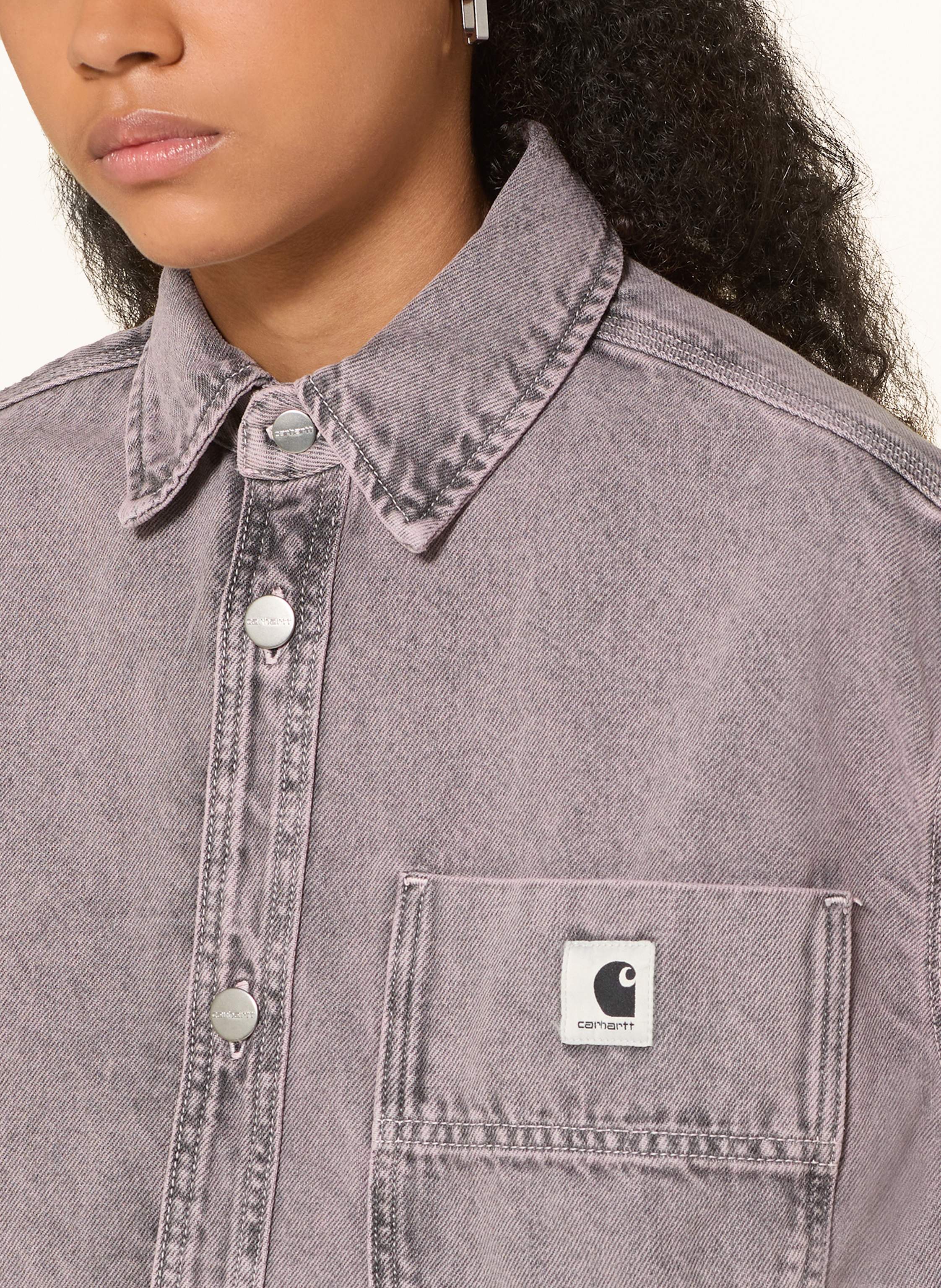 Thumbnail - Carhartt Wip Jeansbluse Georga schwarz