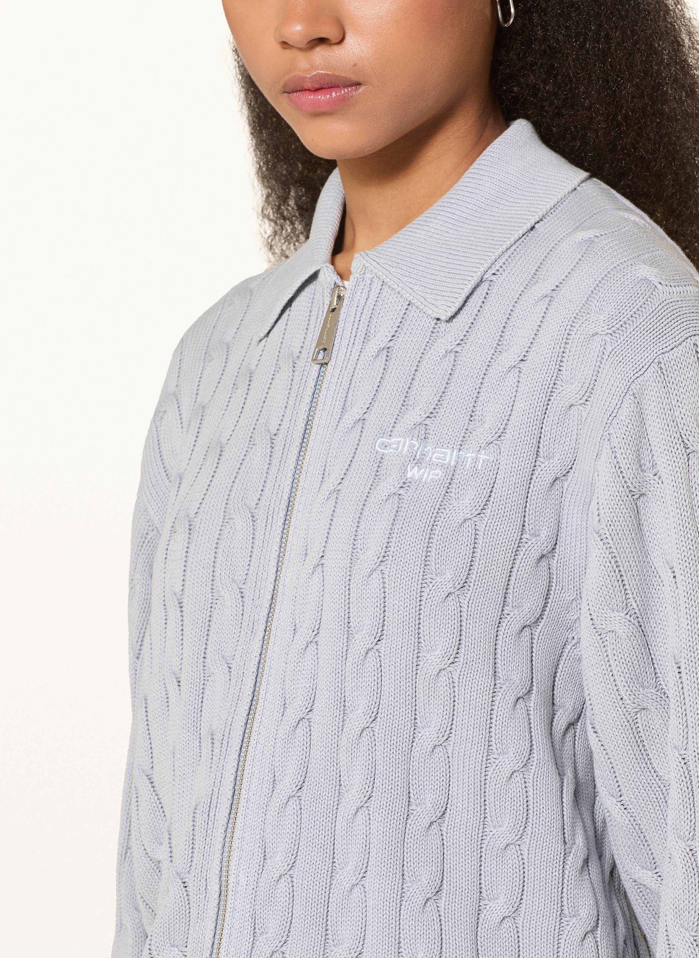 Thumbnail - Carhartt Wip Strickjacke W' Carter blau