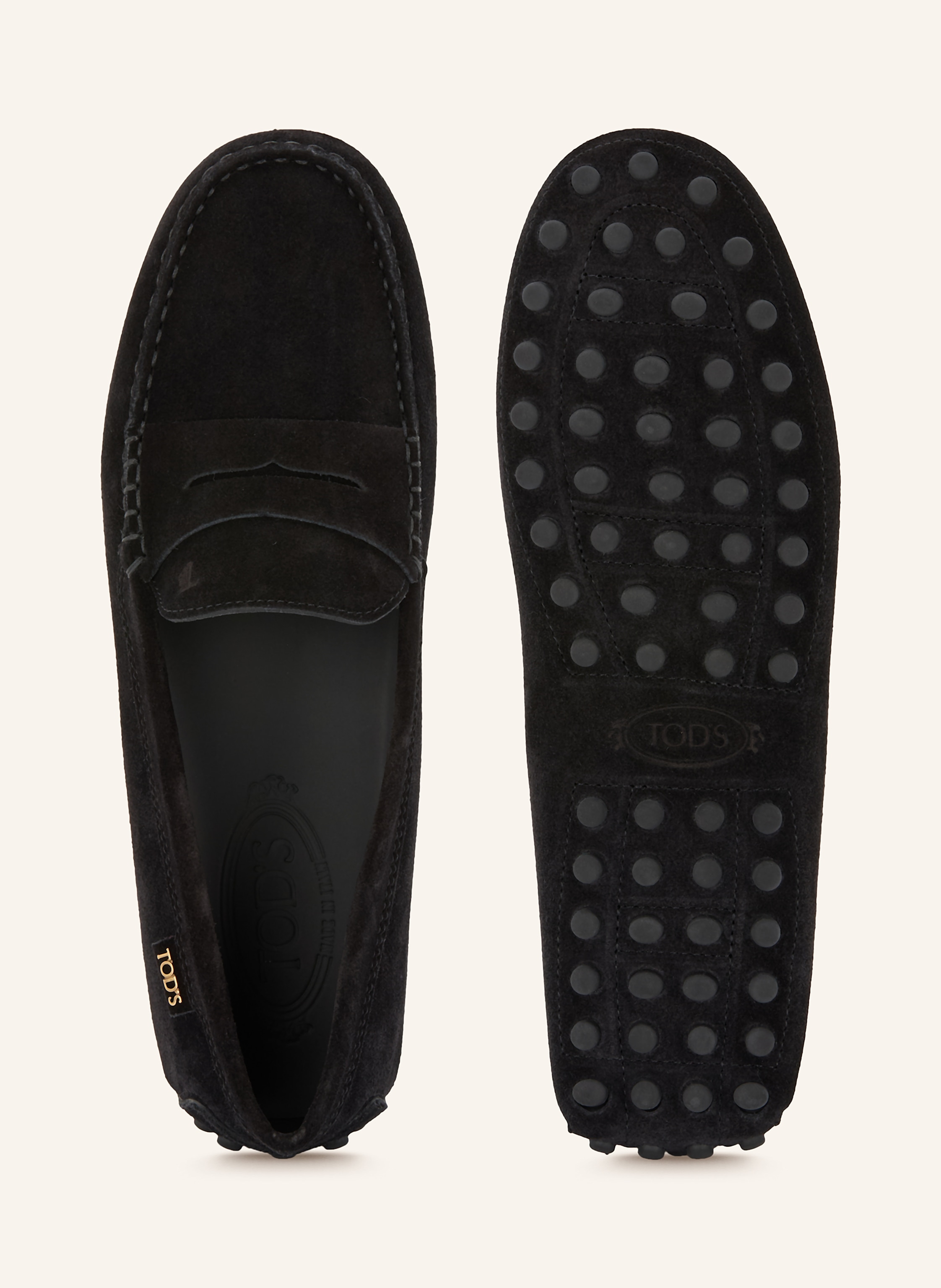 Thumbnail - Tod's Mokassins Gommino schwarz