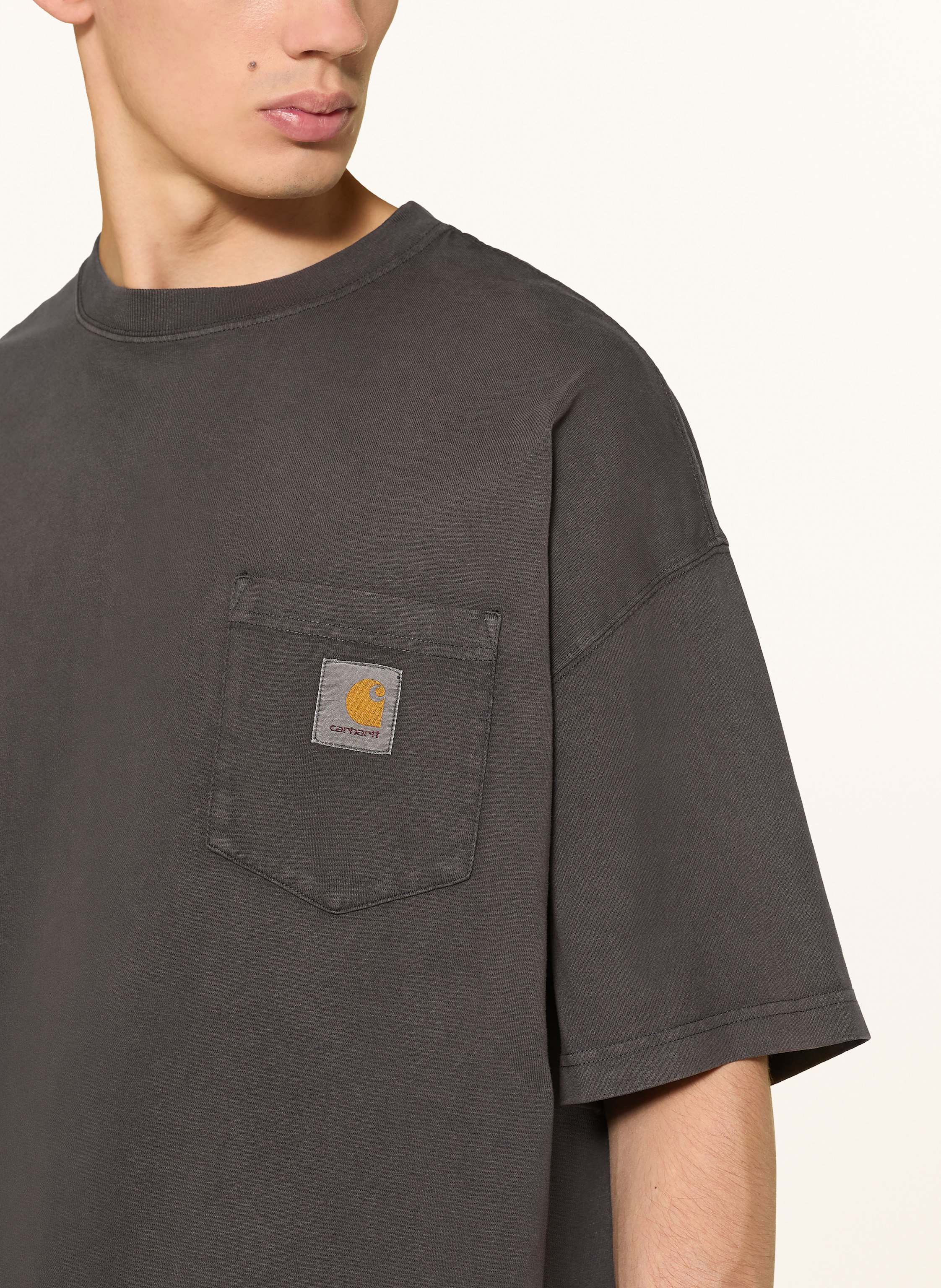 Thumbnail - Carhartt Wip T-Shirt Hudson schwarz
