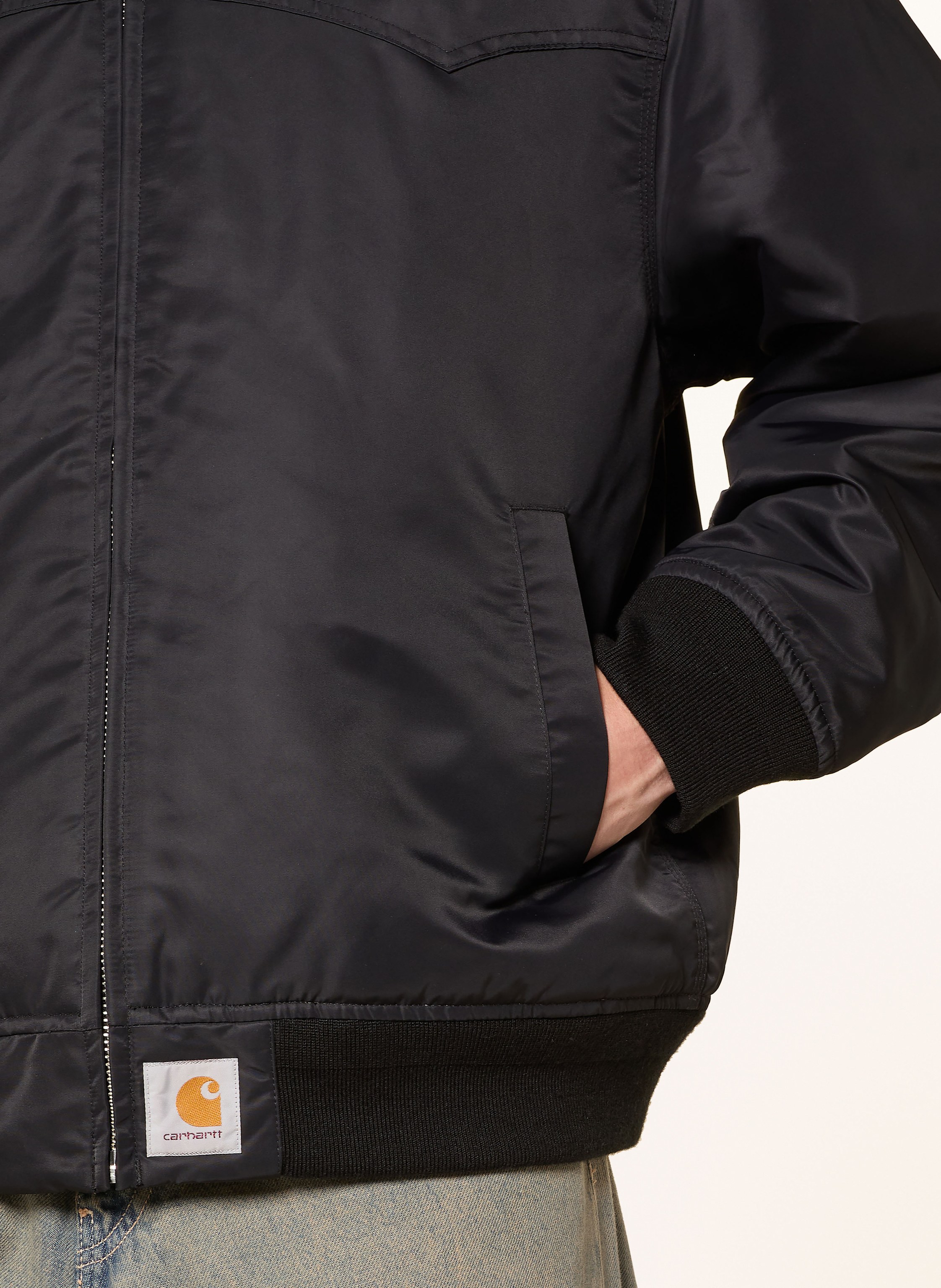 Thumbnail - Carhartt Wip Blouson Santa Fe schwarz