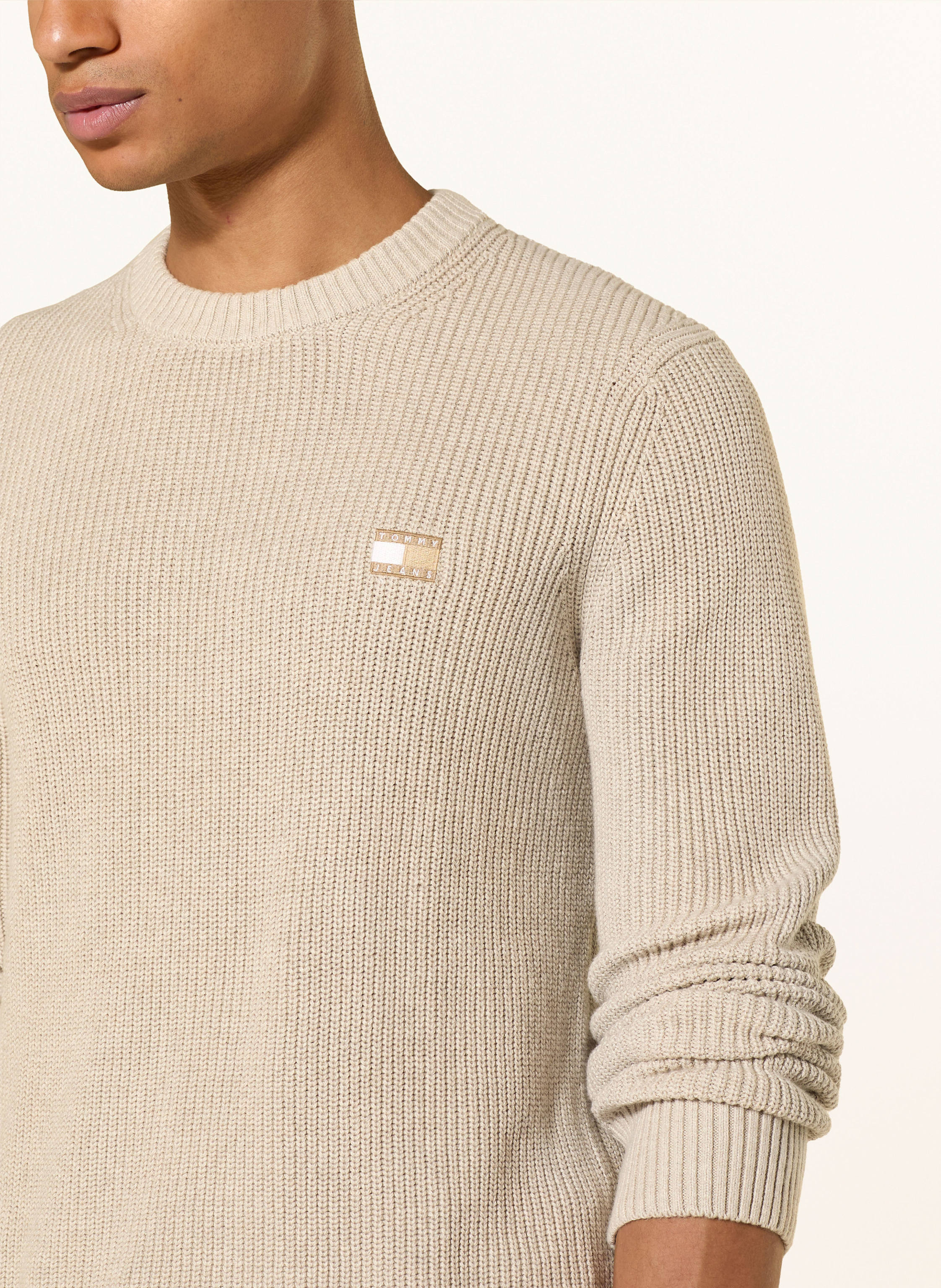 Thumbnail - Tommy Jeans Pullover beige